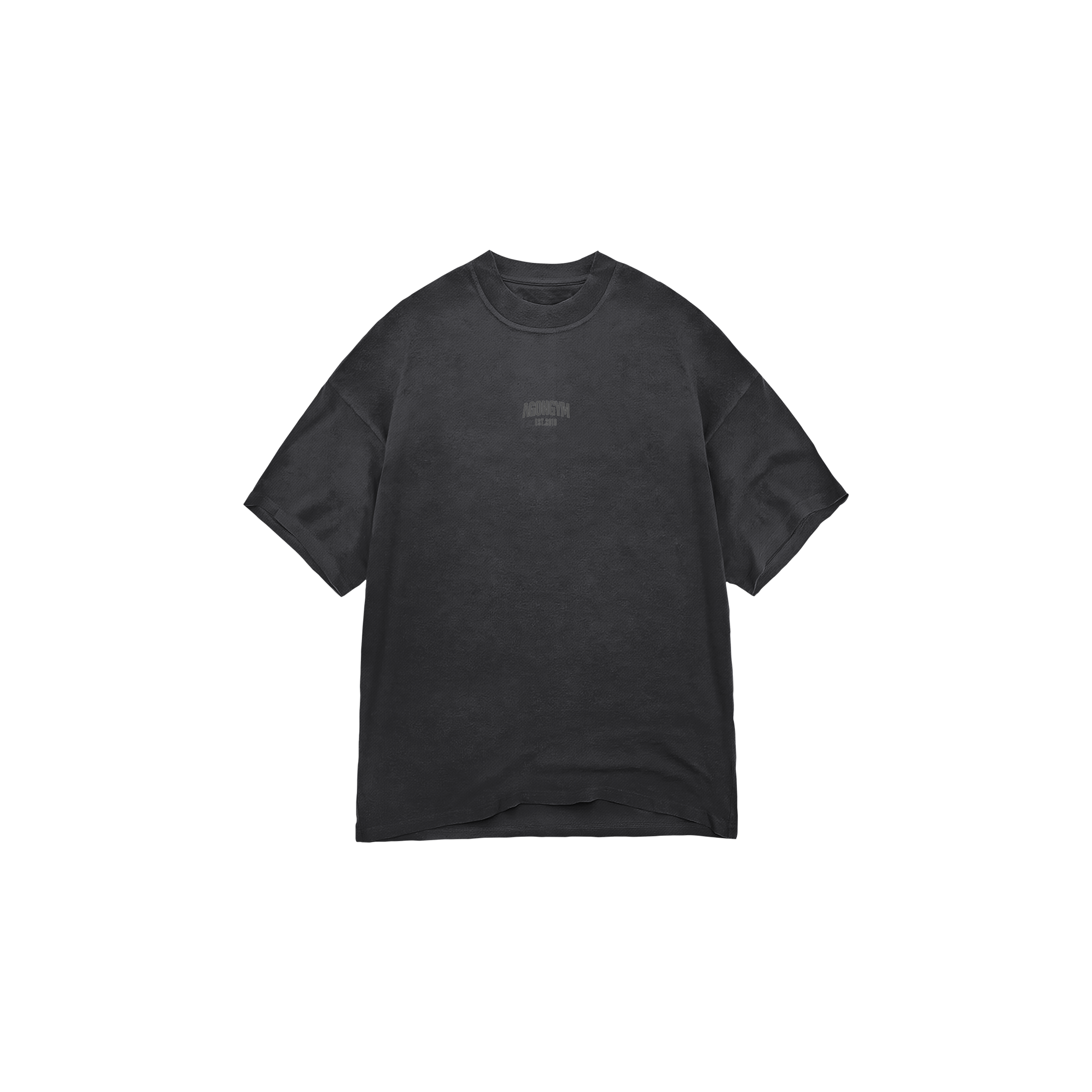 Oversize Classic Line Washed Dark Grey — Vista frontal