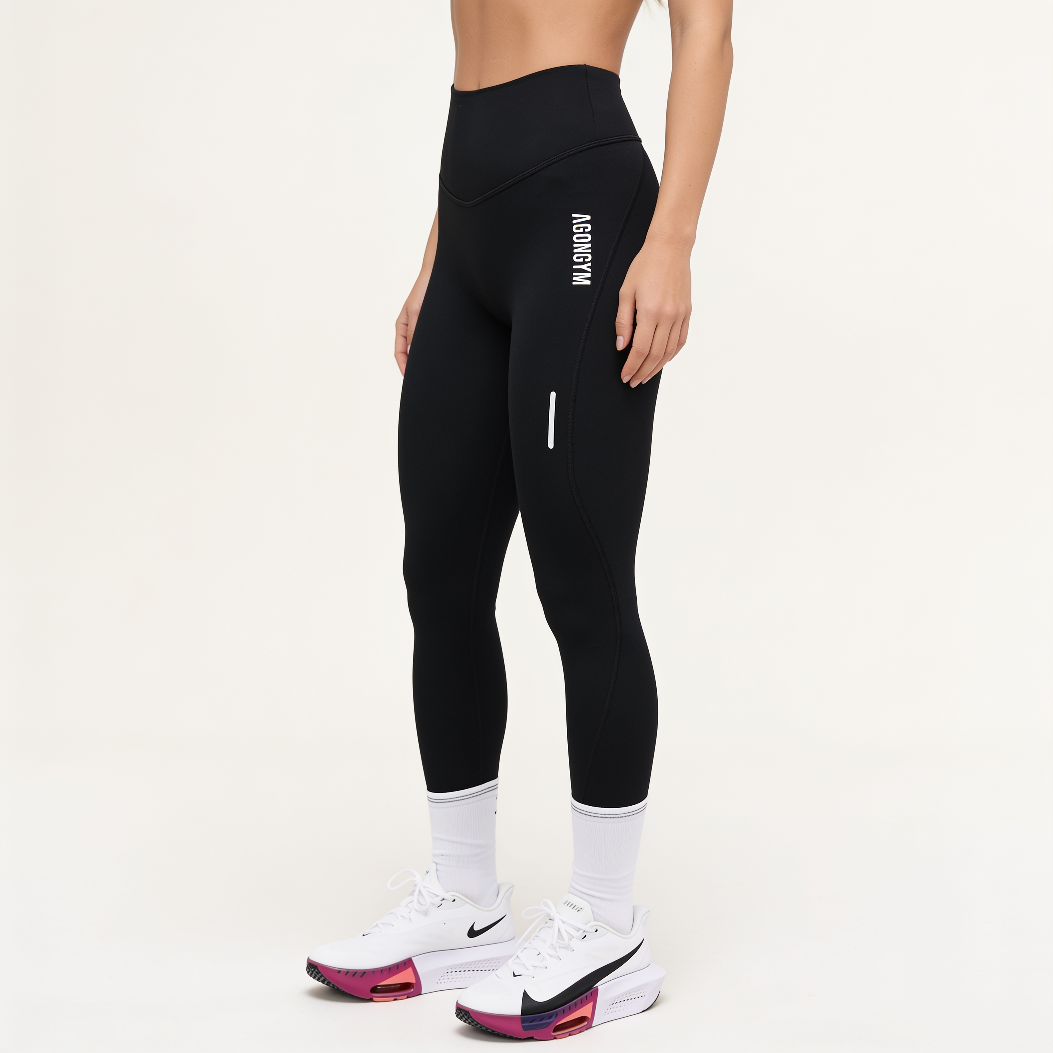 SOFTMESH LEGGING - BLACK