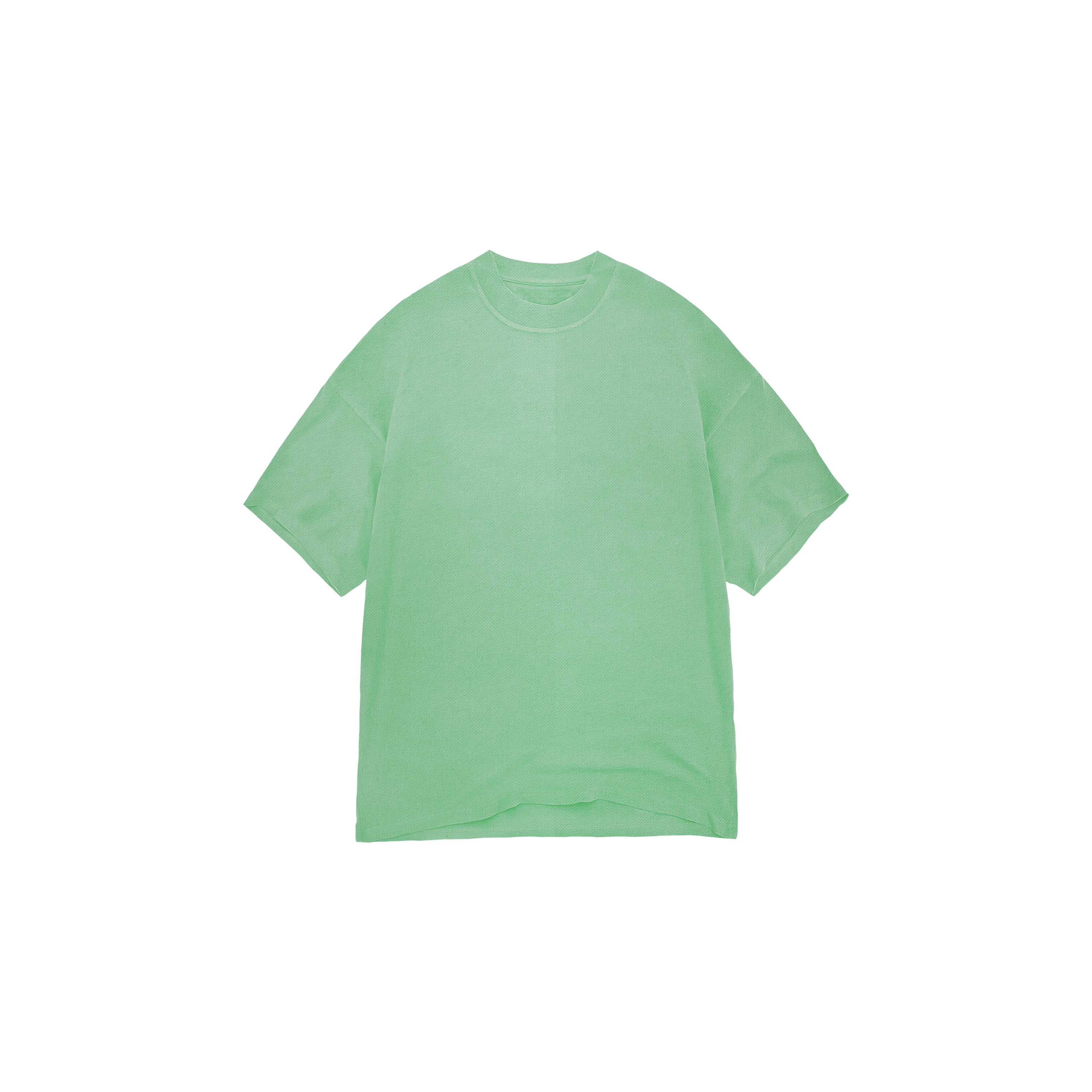 Oversize Lifting Club Light Green — Vista frontal