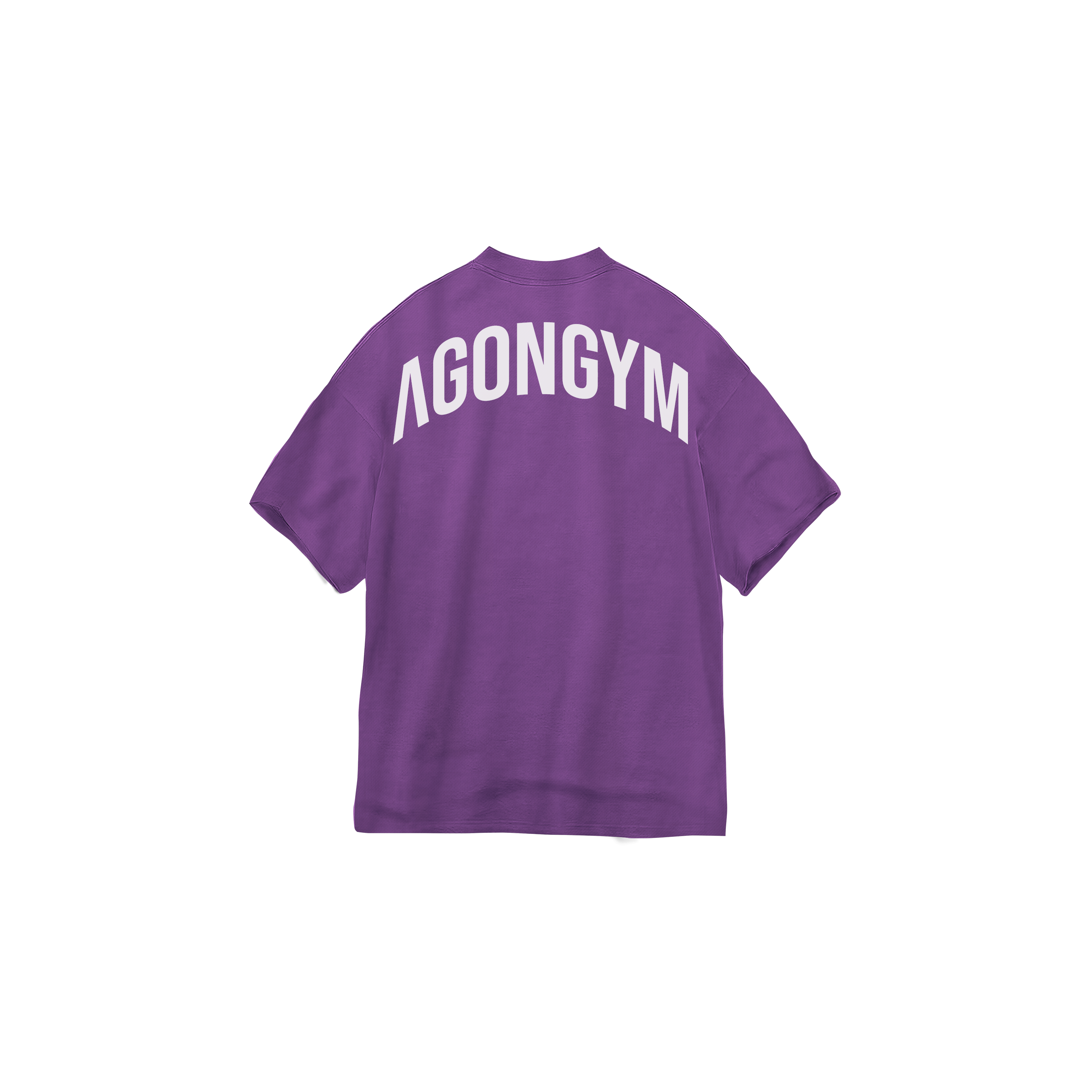 Oversize Lifting Club Purple — Vista trasera