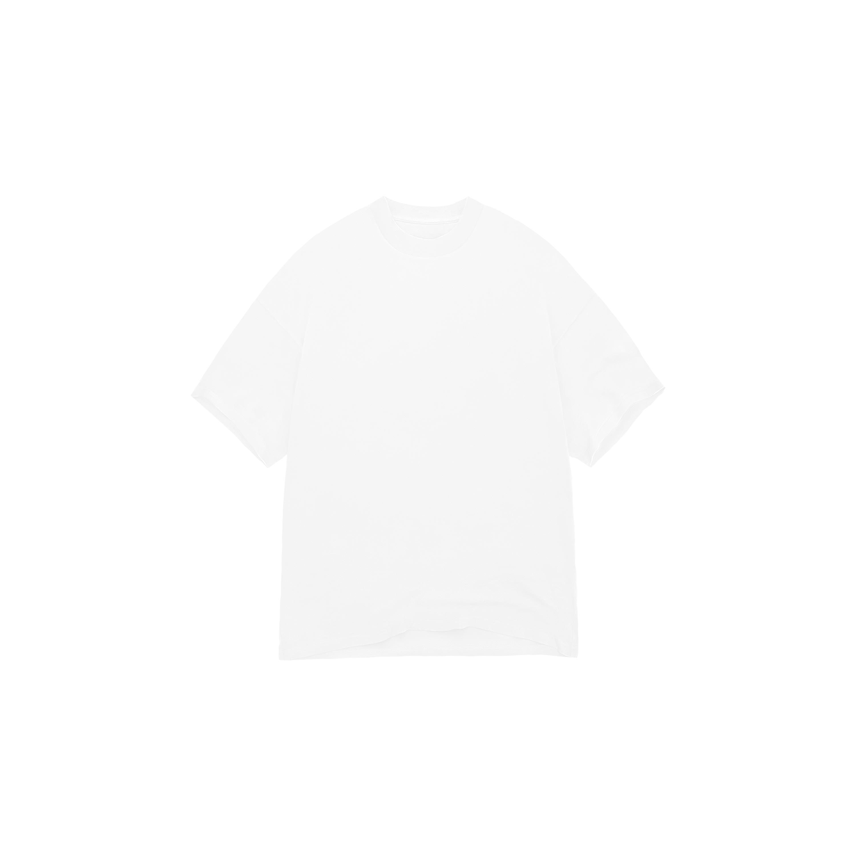 Oversize Lifting Club White/Purple — Vista frontal