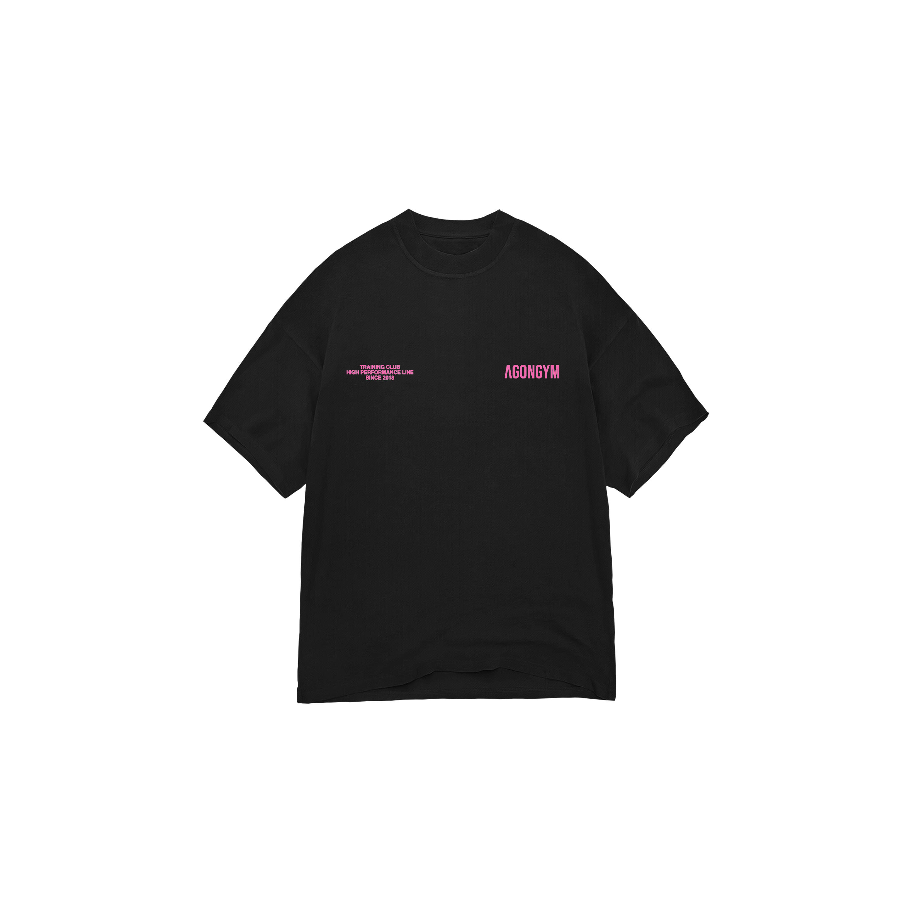 Oversize Training Club Black — Vista frontal