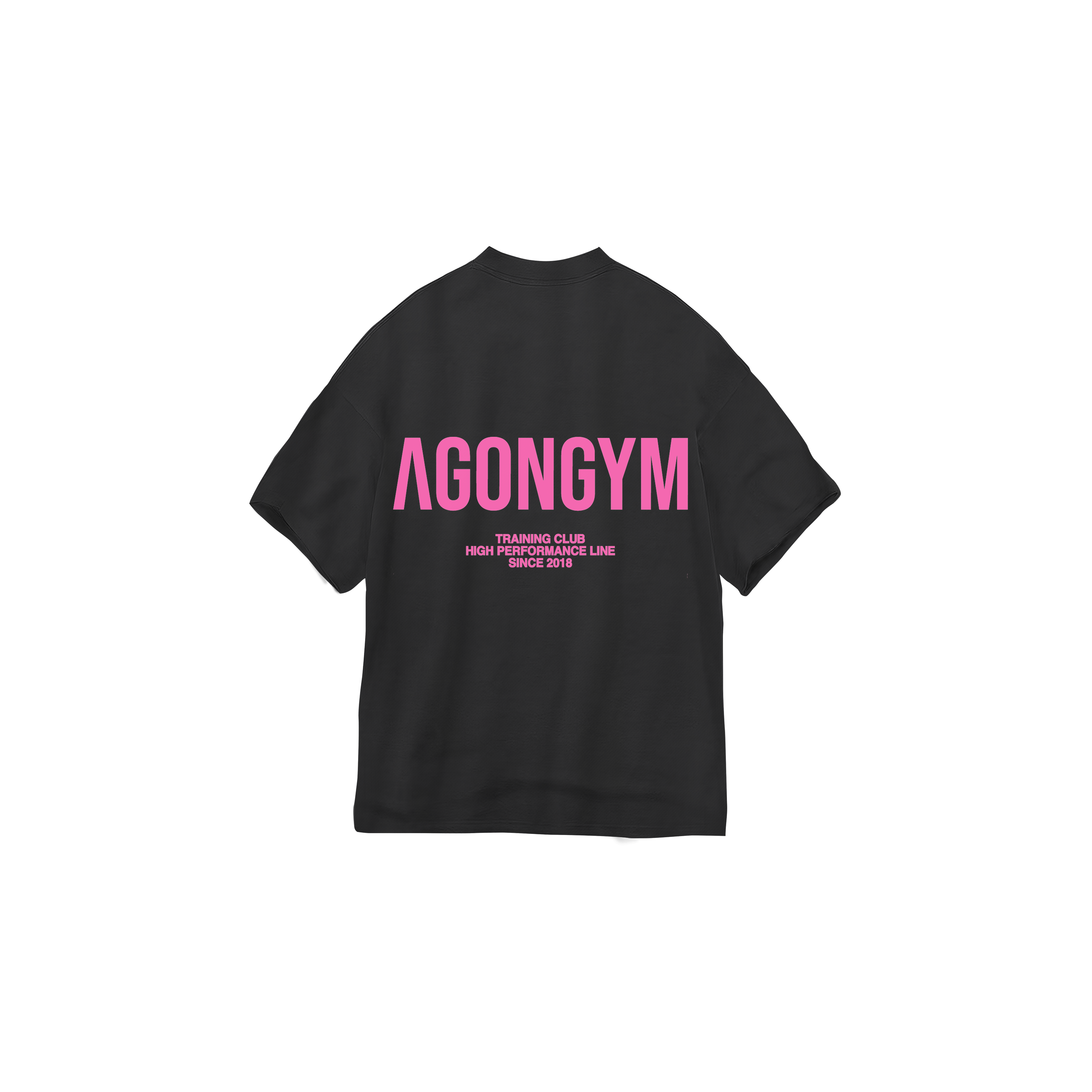 Oversize Training Club Black — Vista trasera