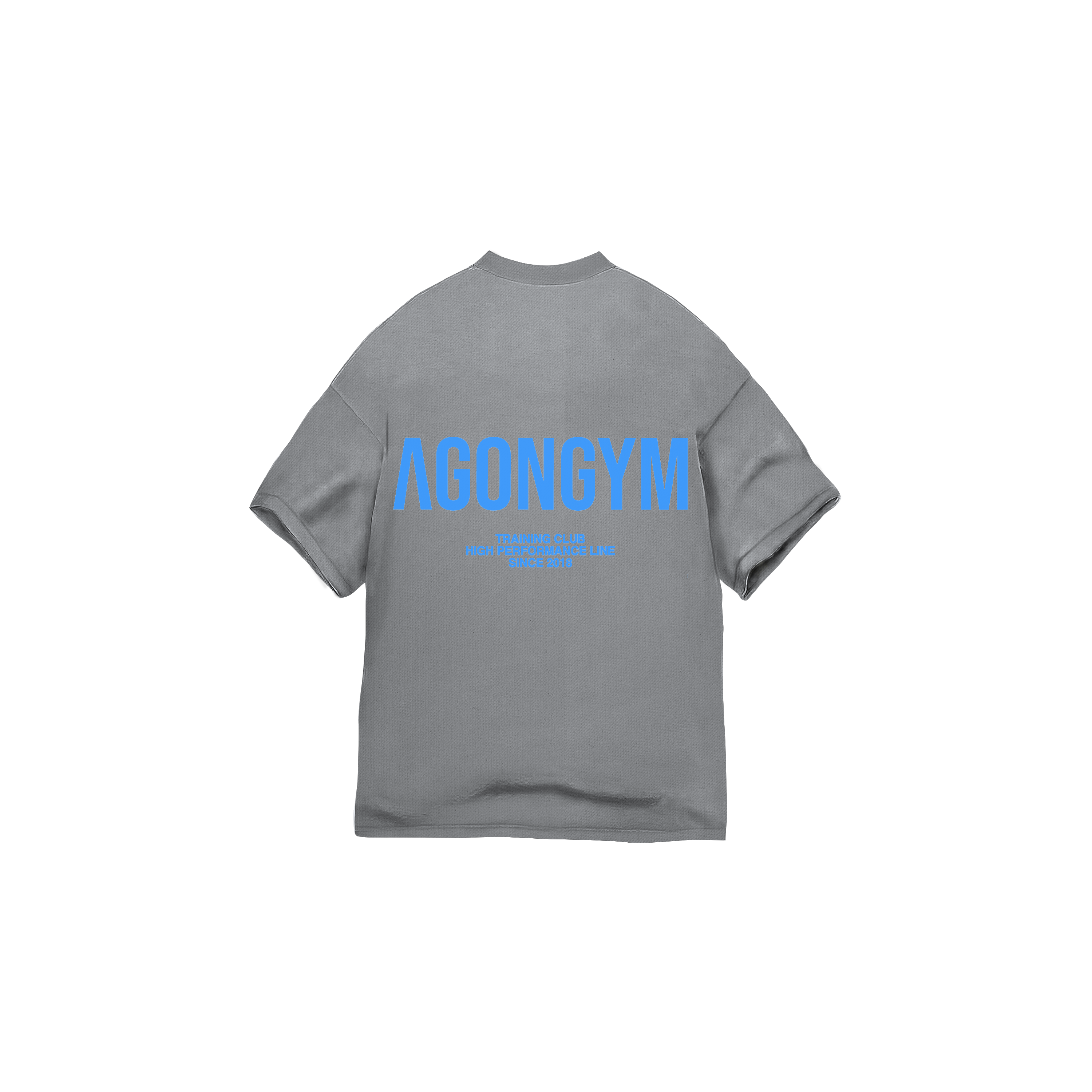 OVERSIZE TRAINING CLUB - WASHED LIGHT GREY