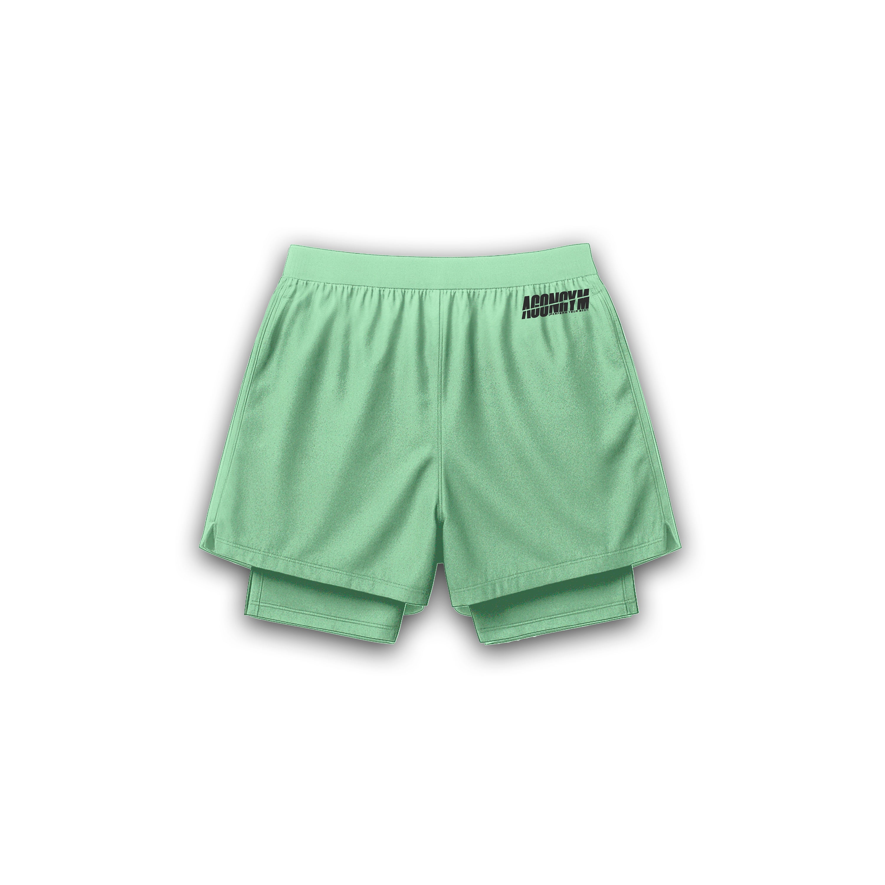 NEXUS PERFORMANCE SHORT - LIME GREEN