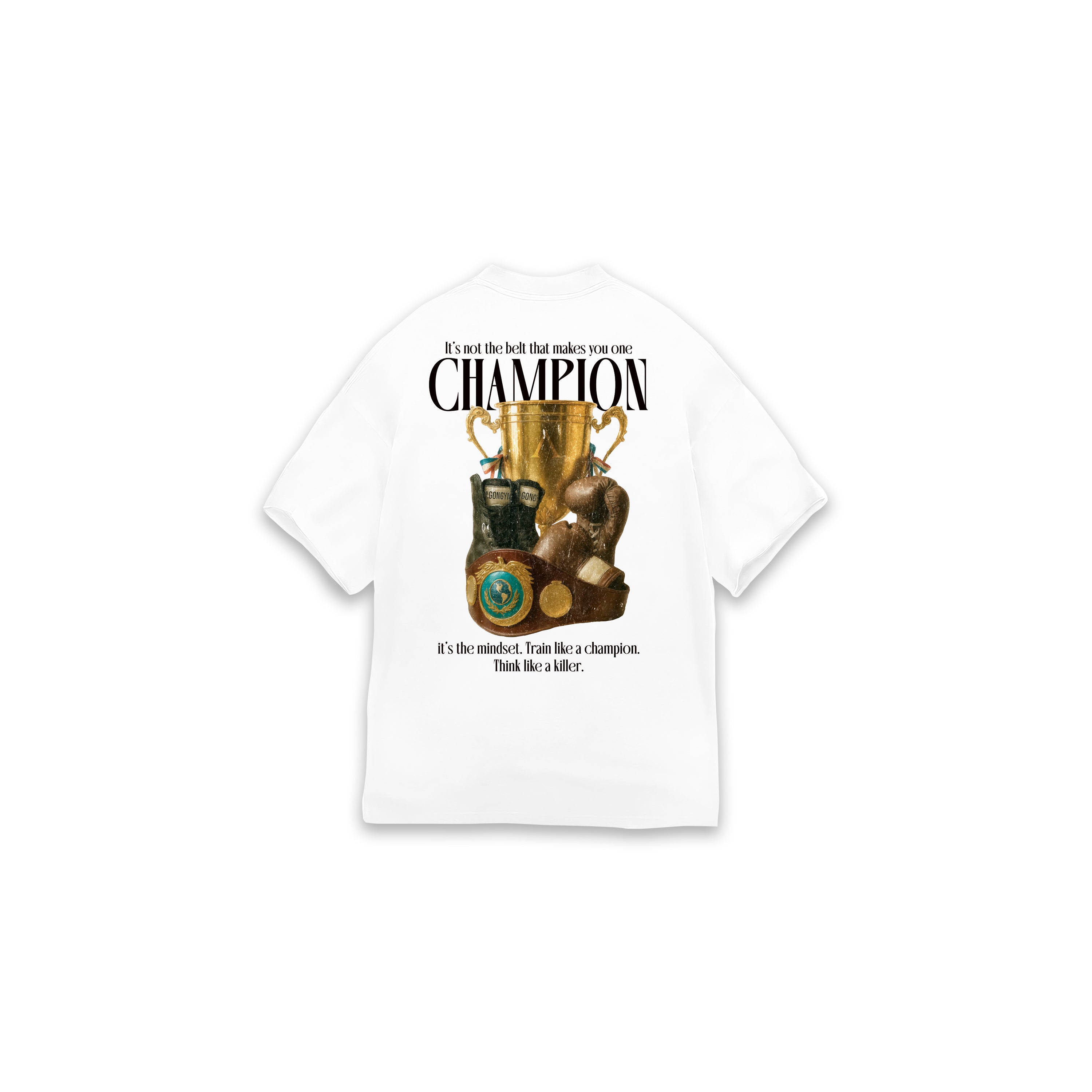 OVERSIZE TROPHY - WHITE