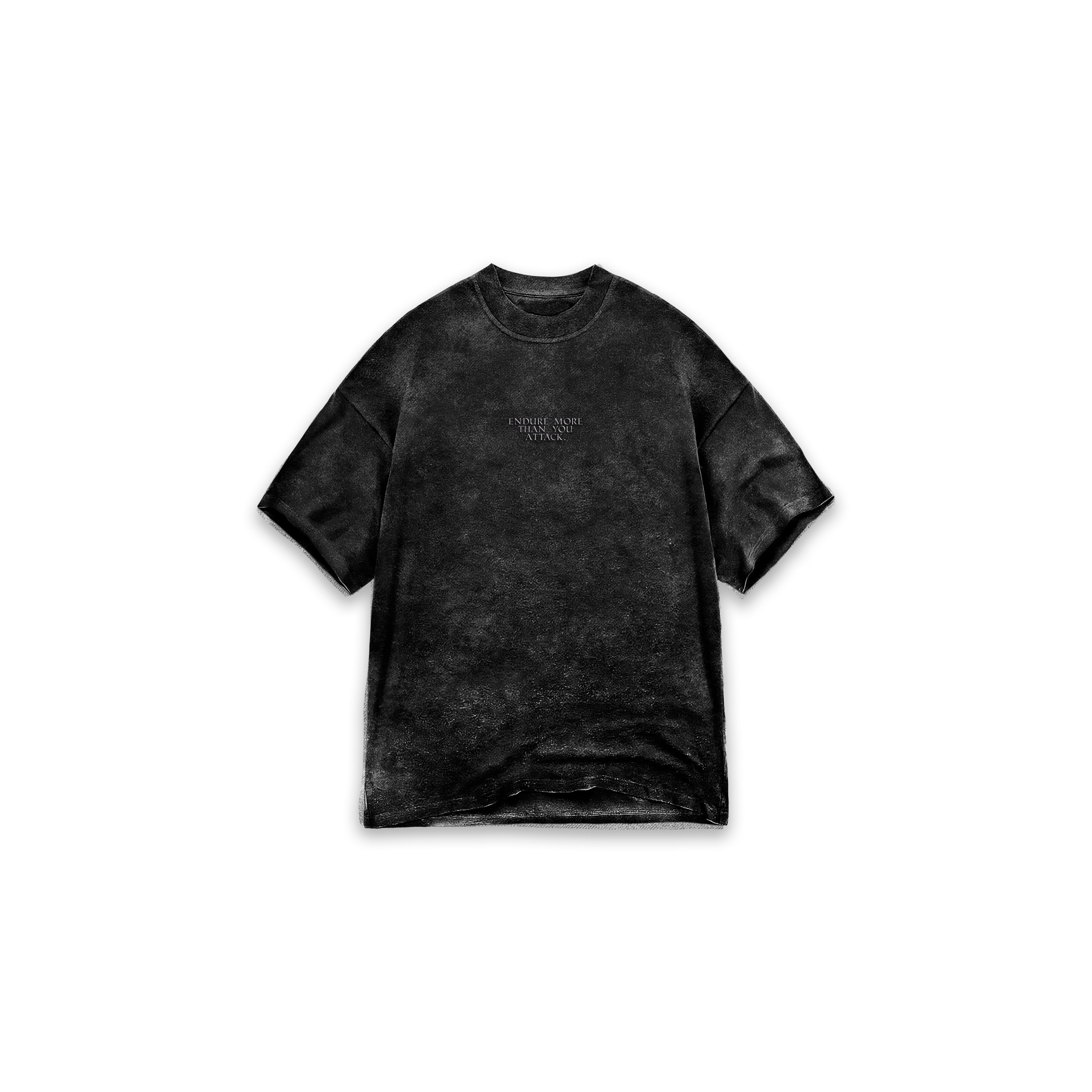 OVERSIZE MYTHO RESILIENCE - WASHED BLACK