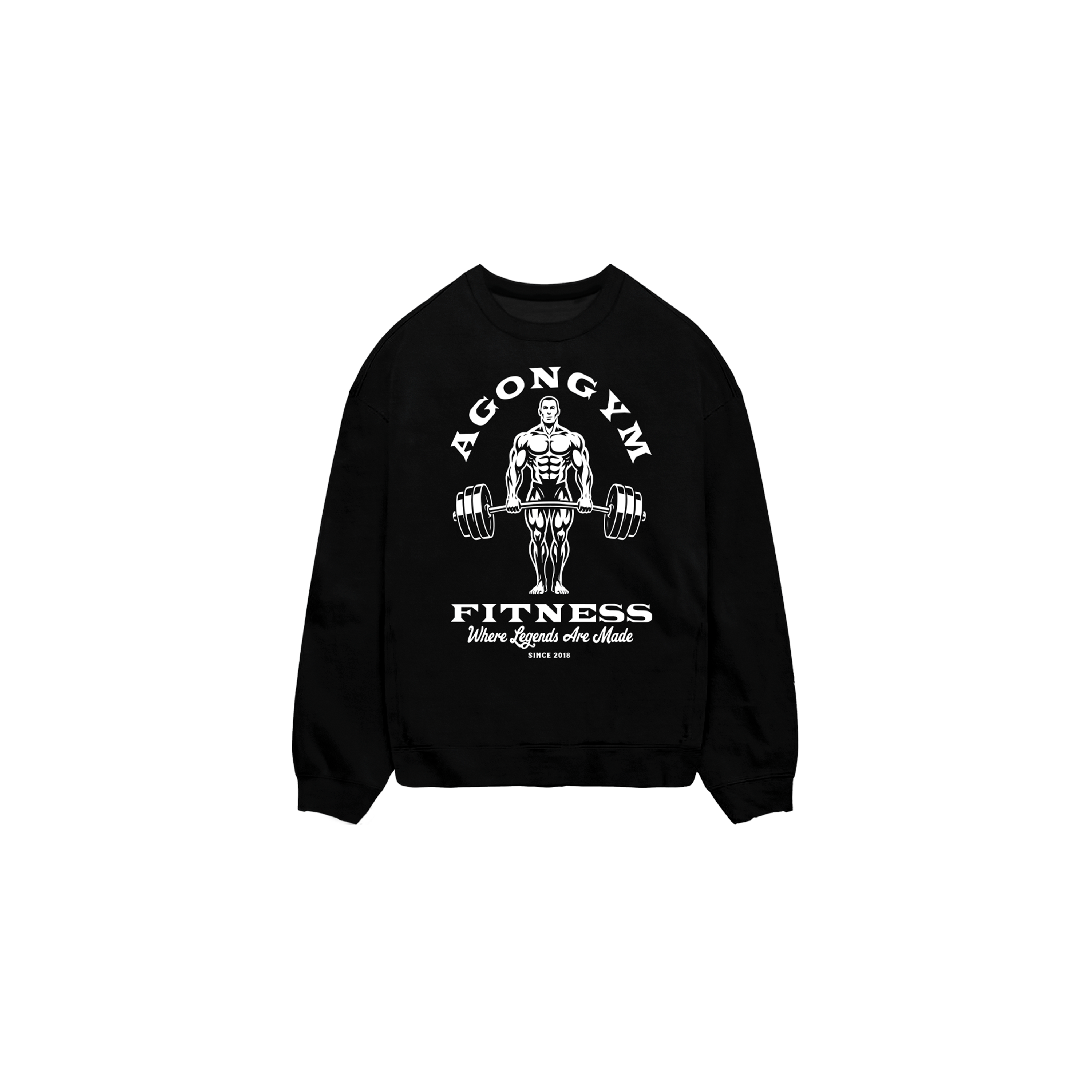 PULLOVER GOLDS TRIBUTE - BLACK
