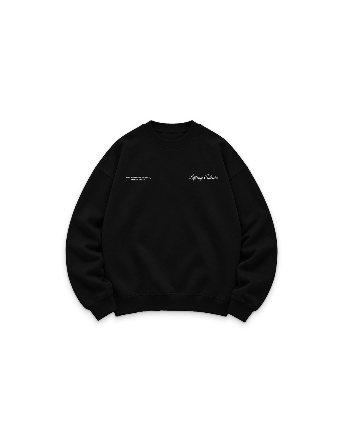 LIFTING CULTURE PULLOVER - BLACK