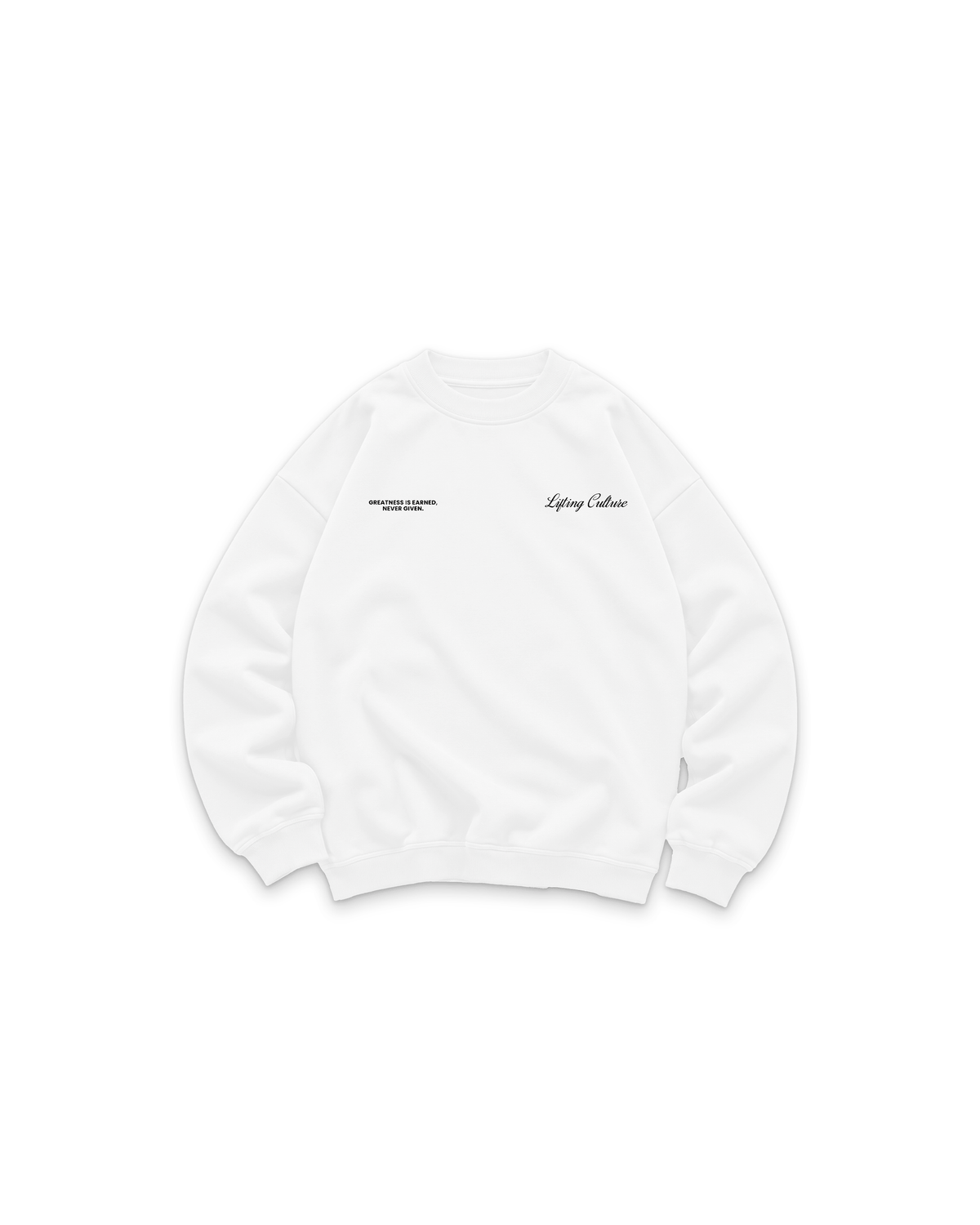 LIFTING CULTURE LONG SLEEVE - WHITE