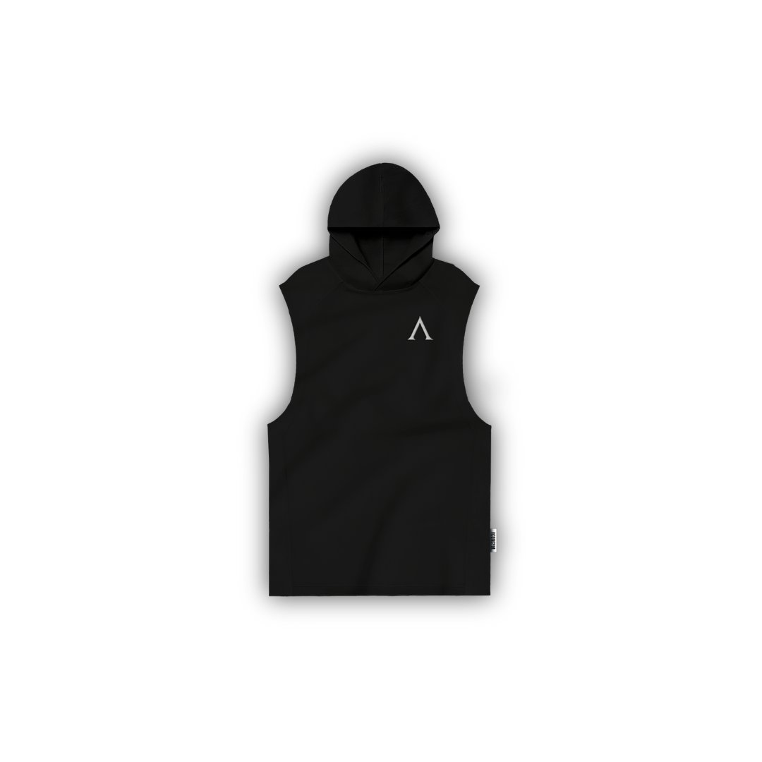 ORIGINAL TANK HOODIE - BLACK