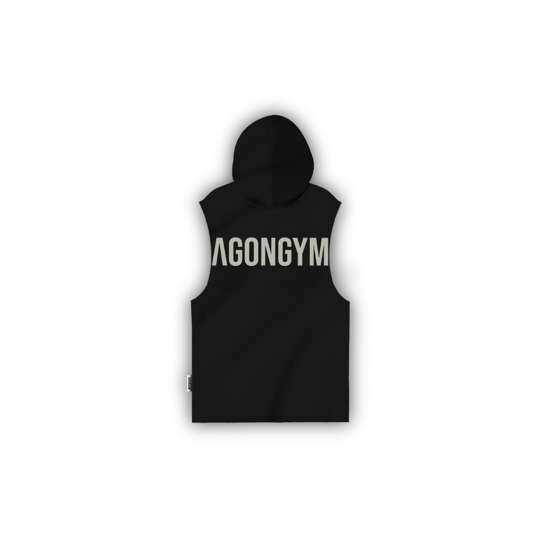 ORIGINAL TANK HOODIE - BLACK