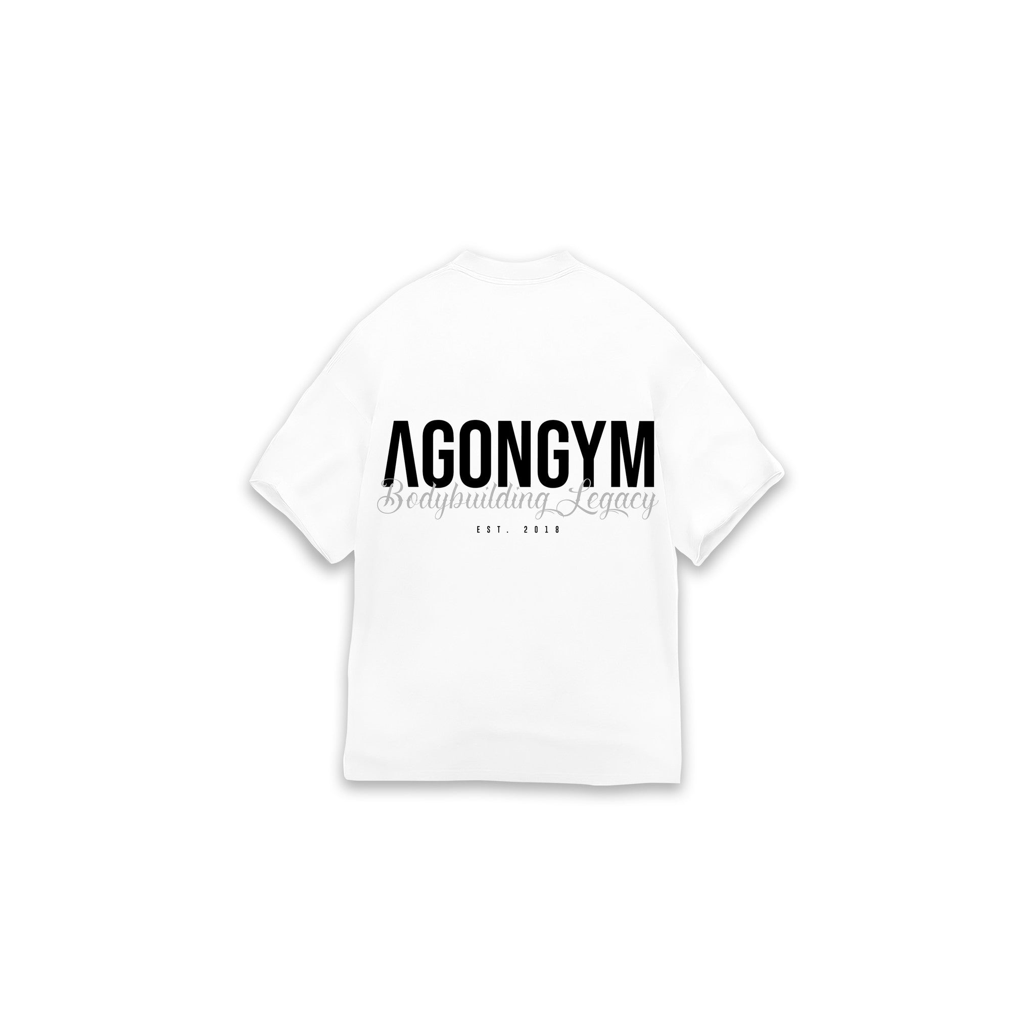 OVERSIZE BODYBUILDING LEGACY - WHITE
