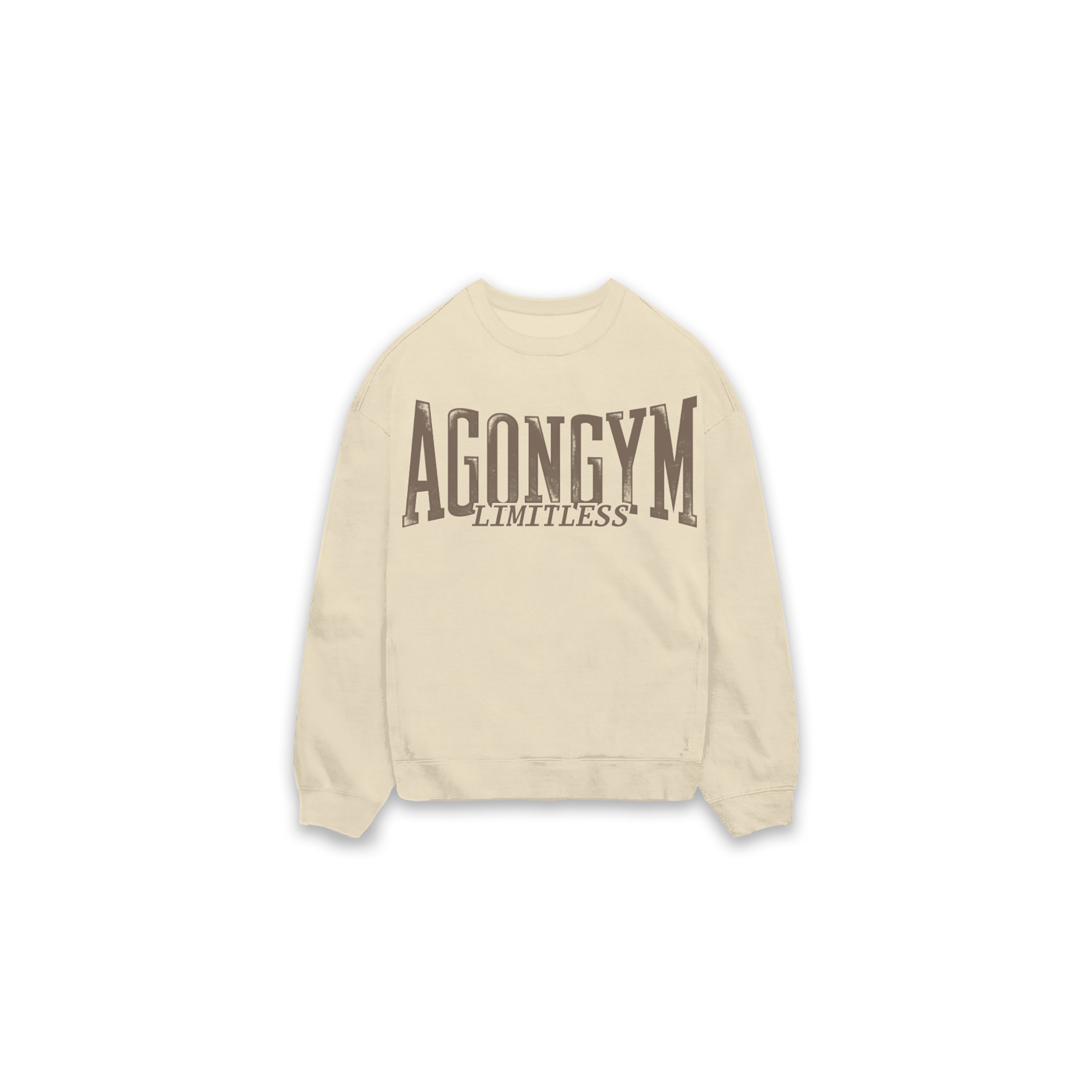 PULLOVER LIMITLESS - CAMEL/DARK BROWN