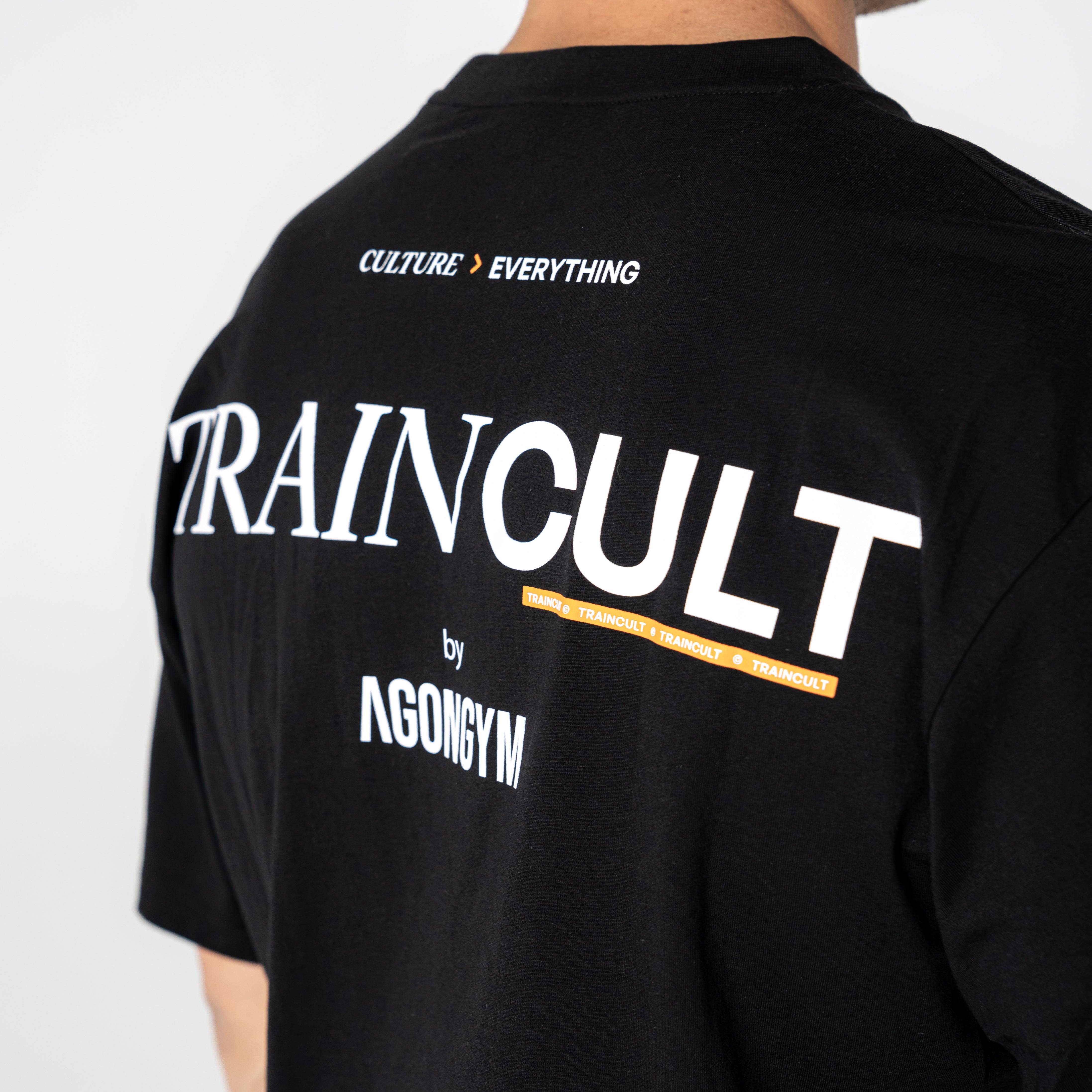 OVERSIZE BLACK - AGONGYM x TRAINING CULT