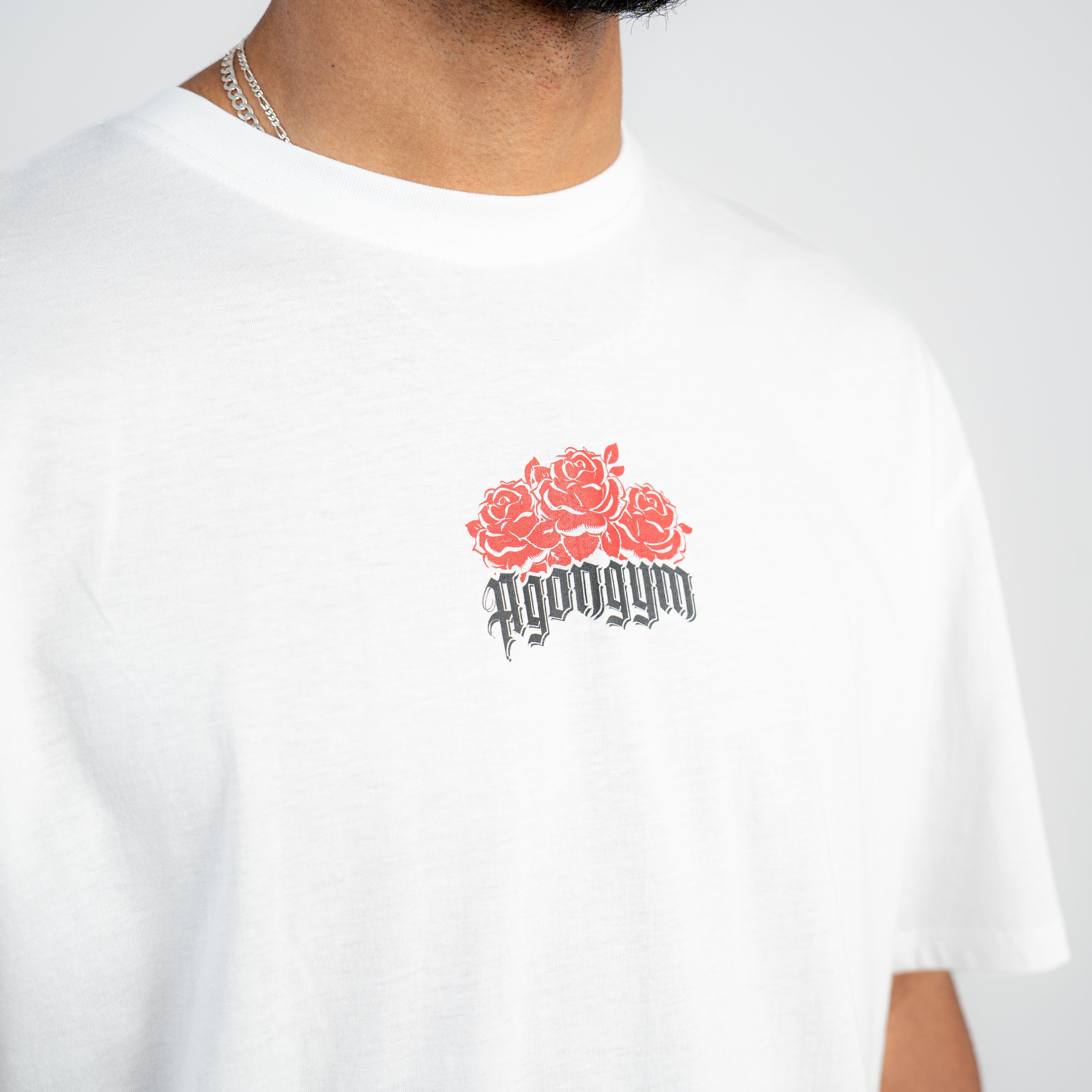 OVERSIZE ROSES - WHITE