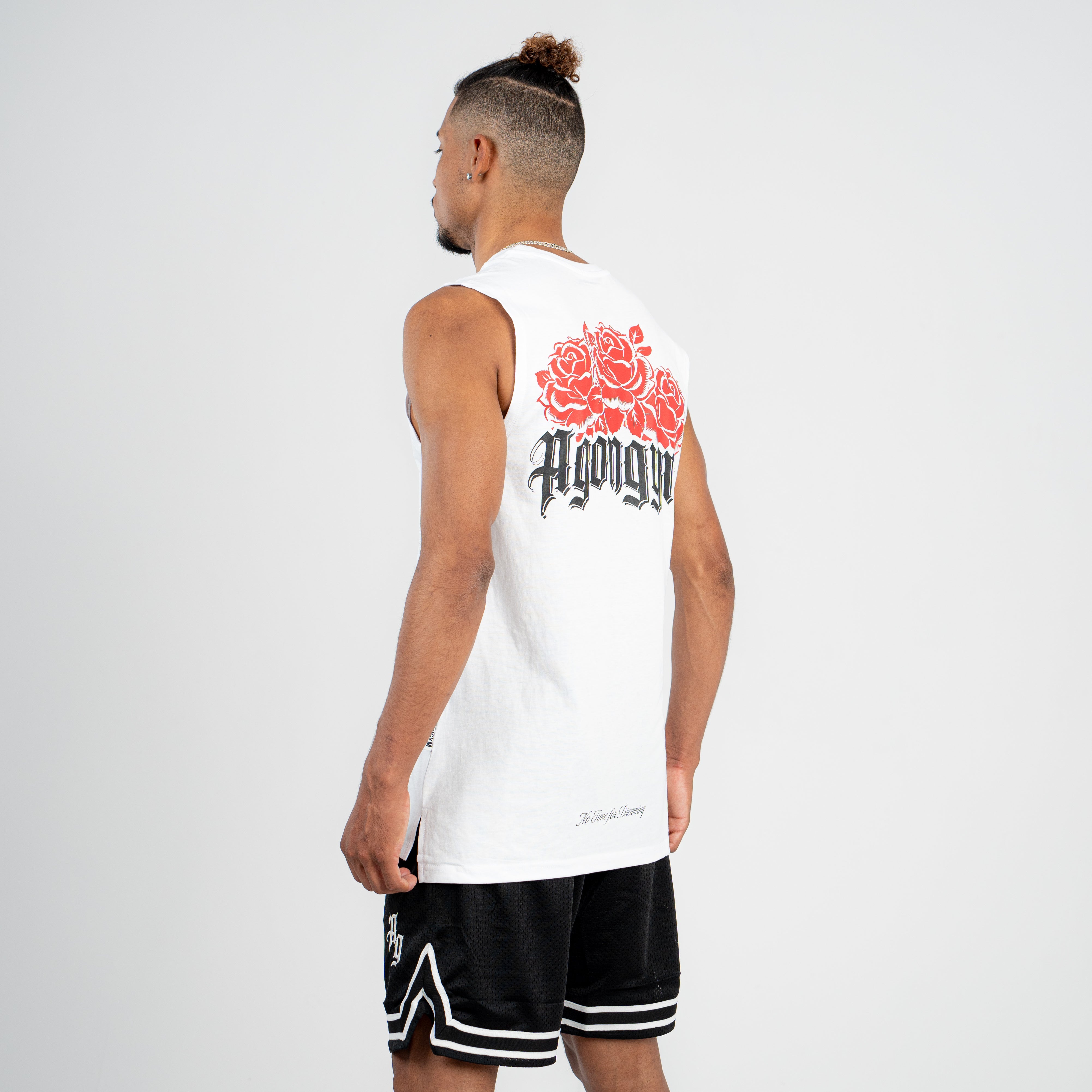 TANK ROSES - WHITE