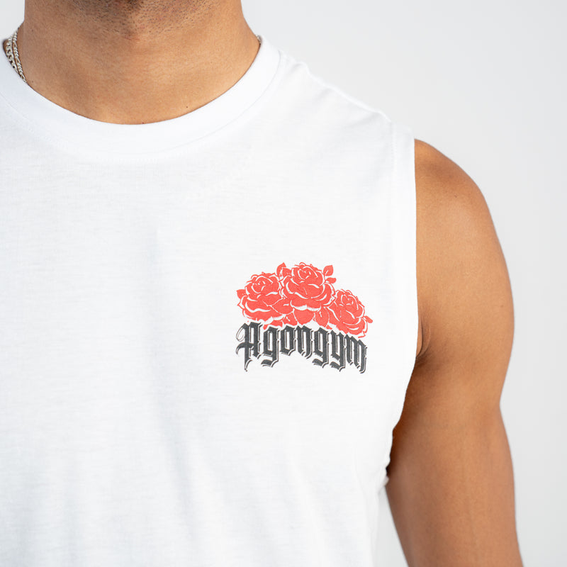 TANK ROSES - WHITE