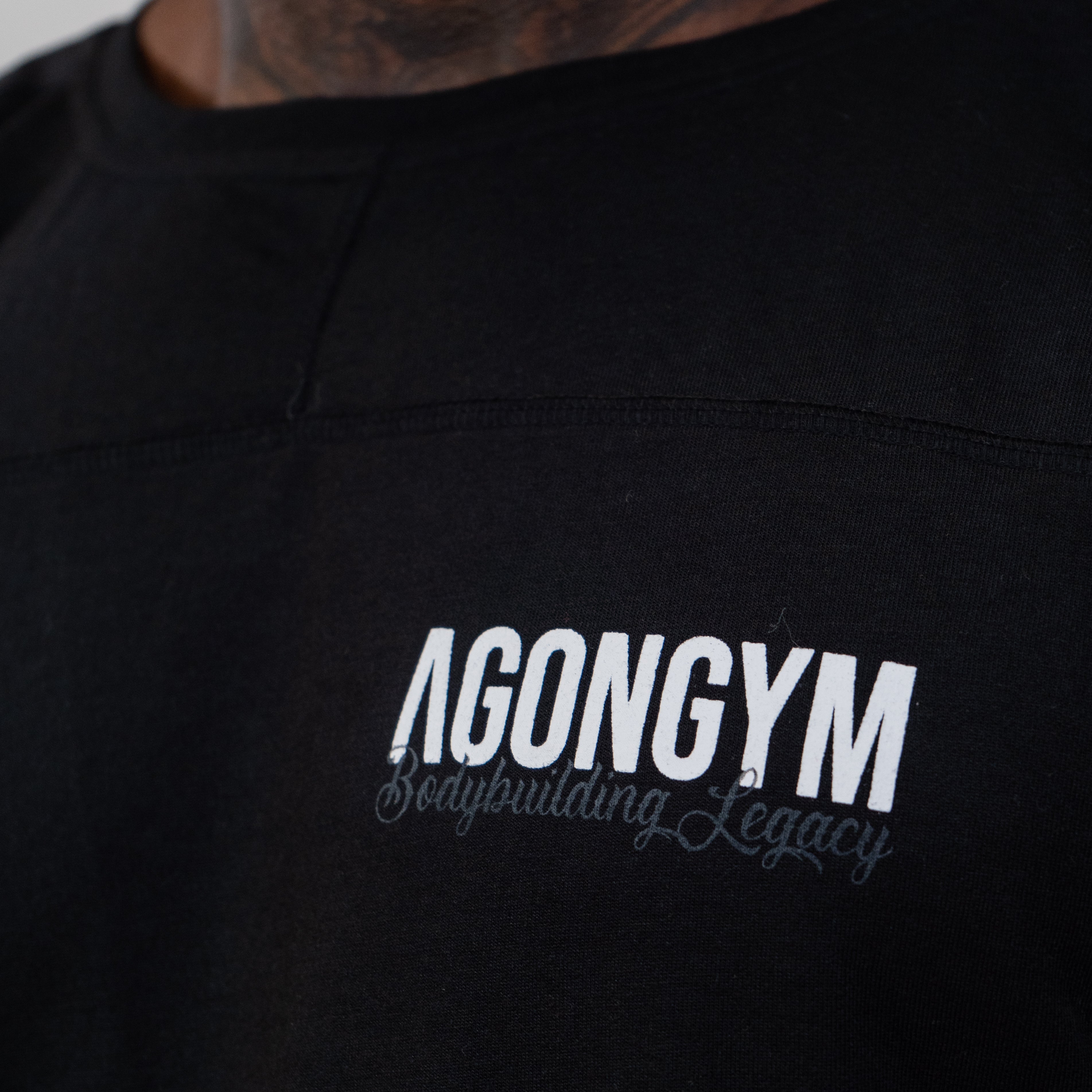 OVERSIZE BODYBUILDING LEGACY - BLACK