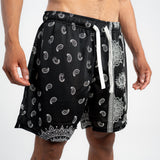 MADNESS MANDALA SHORT - BLACK