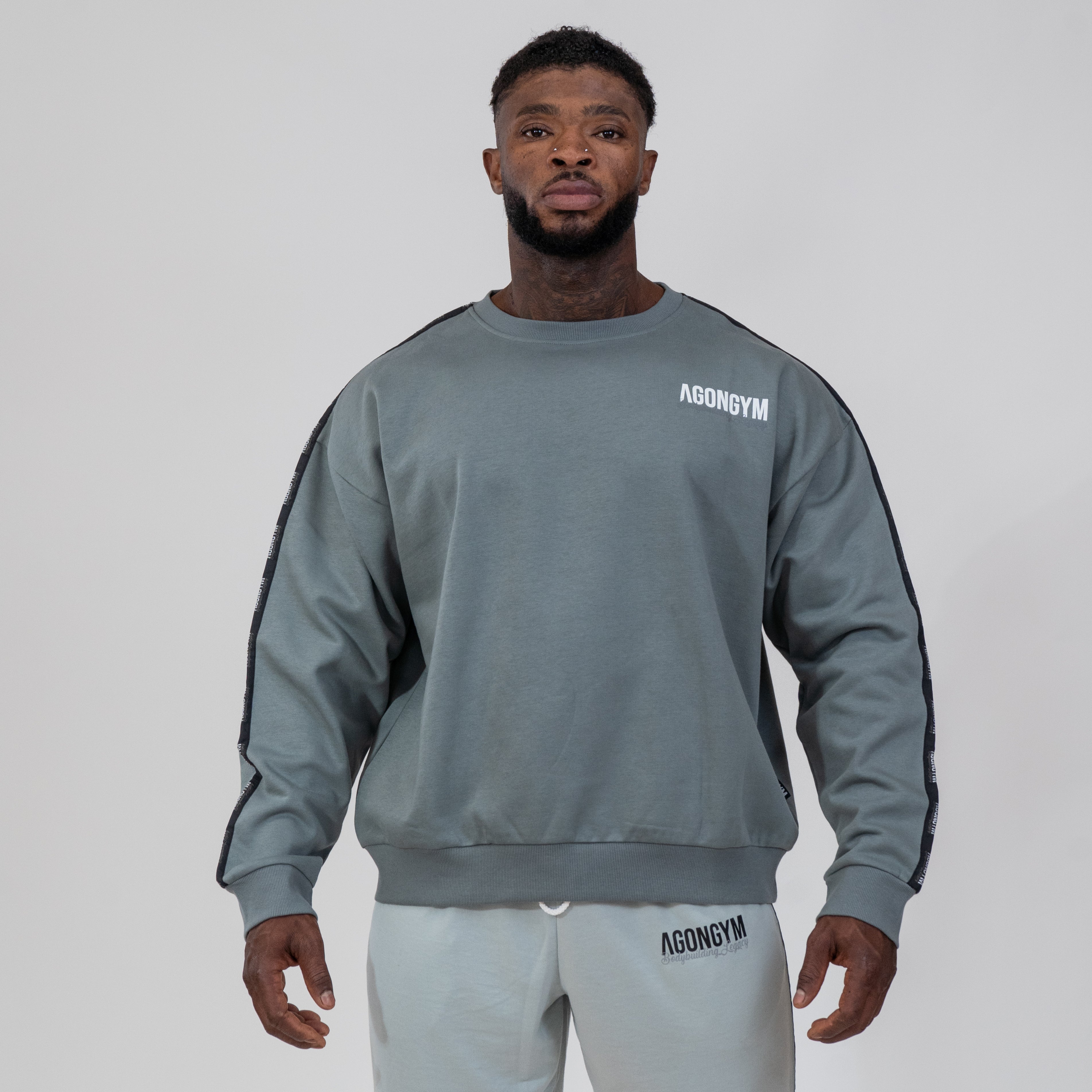 PULLOVER BODYBUILDING LEGACY - DARK GREY