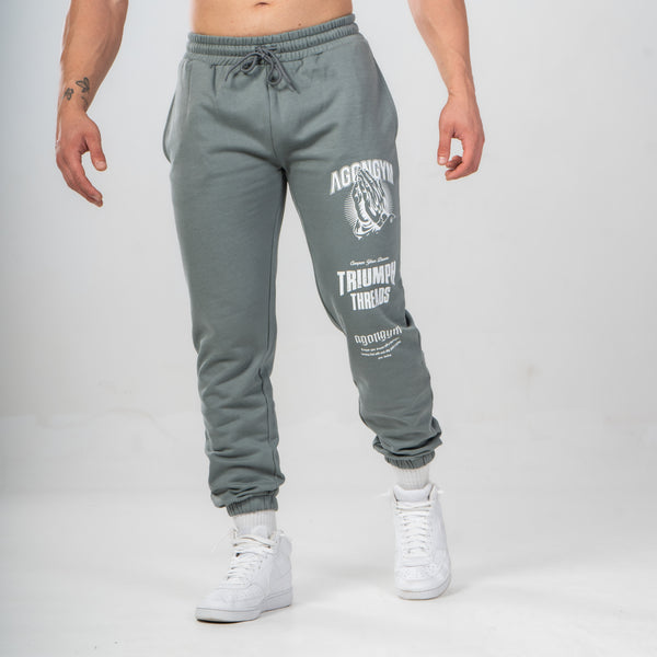 Pantalones Agon Gym Hombre  Pantalón Race Agongym gris – GregnKita