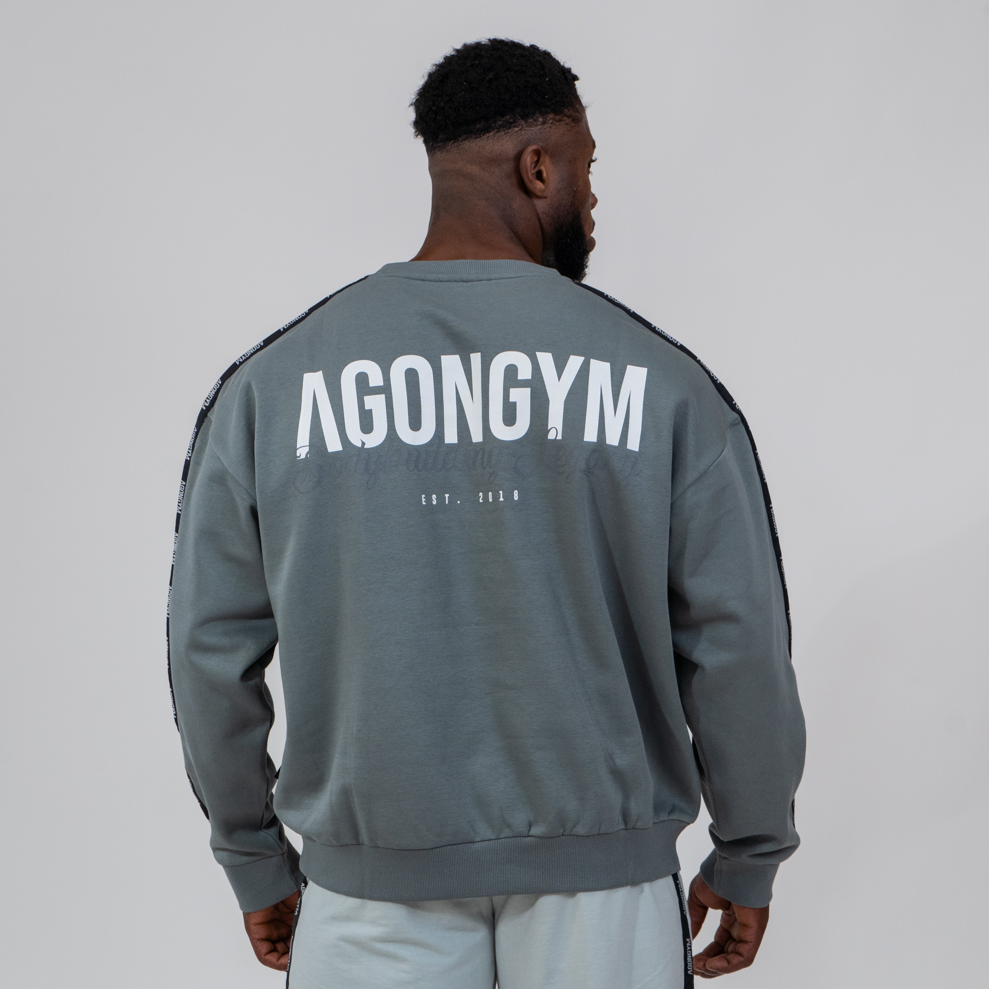 PULLOVER BODYBUILDING LEGACY - DARK GREY