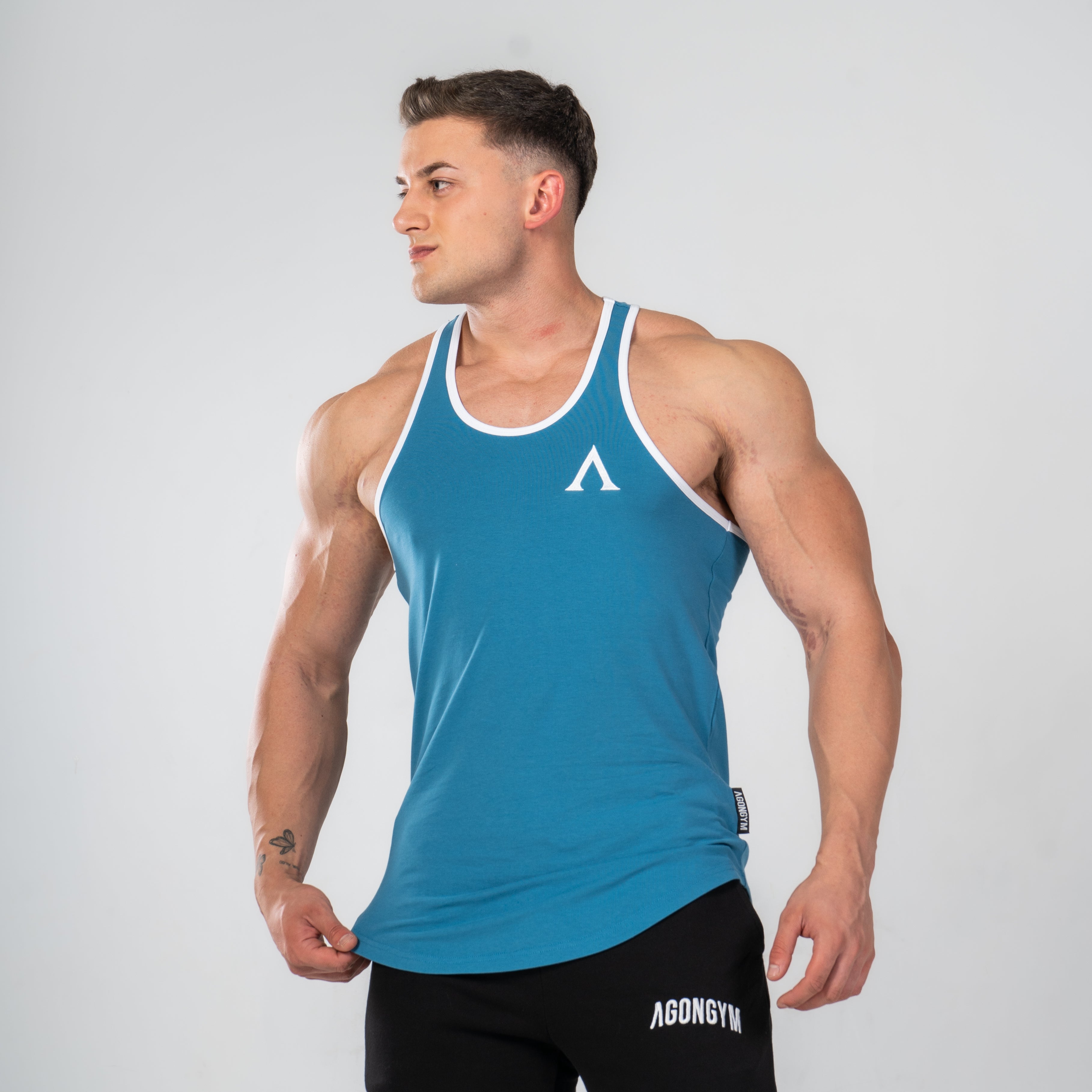 AESTHETIC STRINGER - FADED BLUE