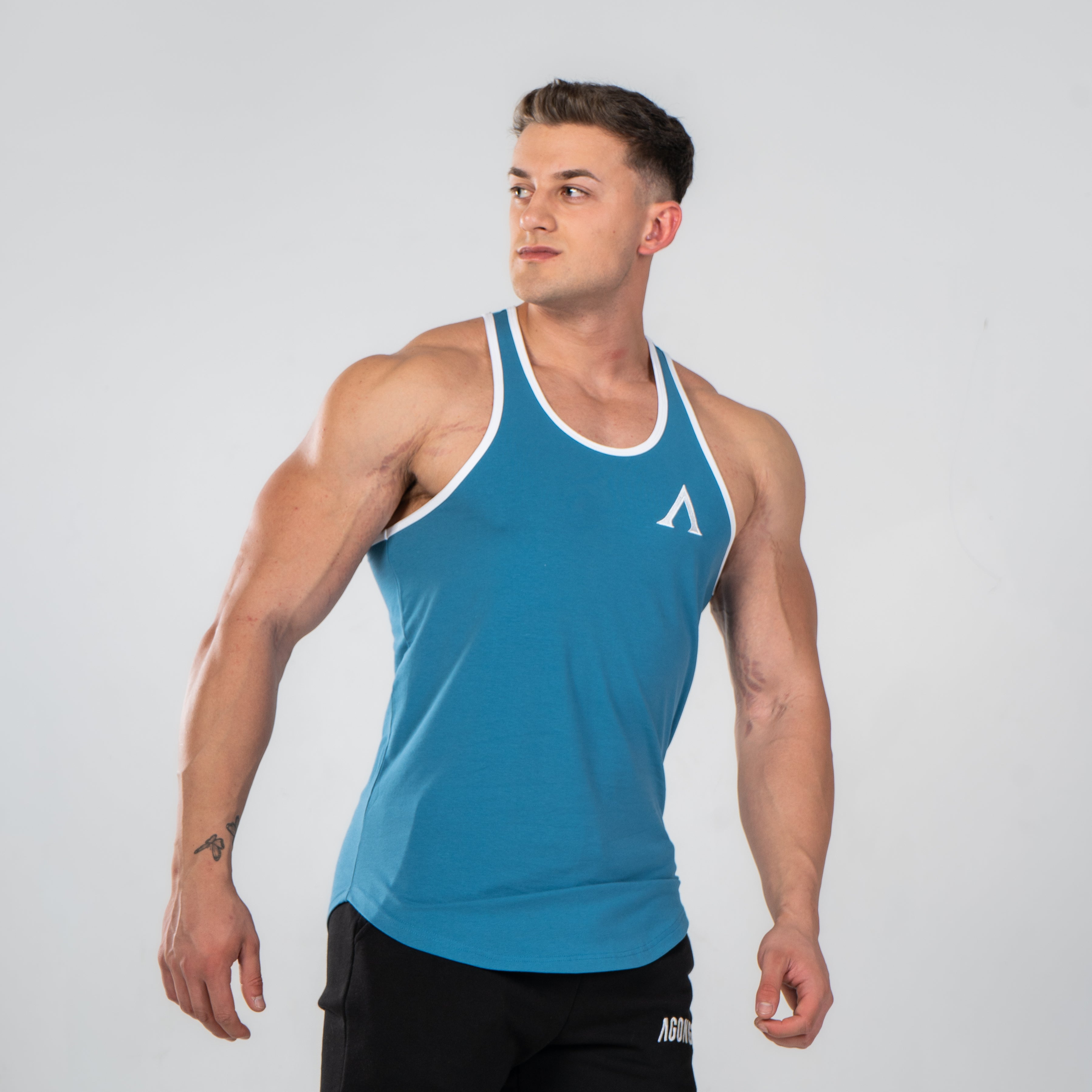 AESTHETIC STRINGER - FADED BLUE