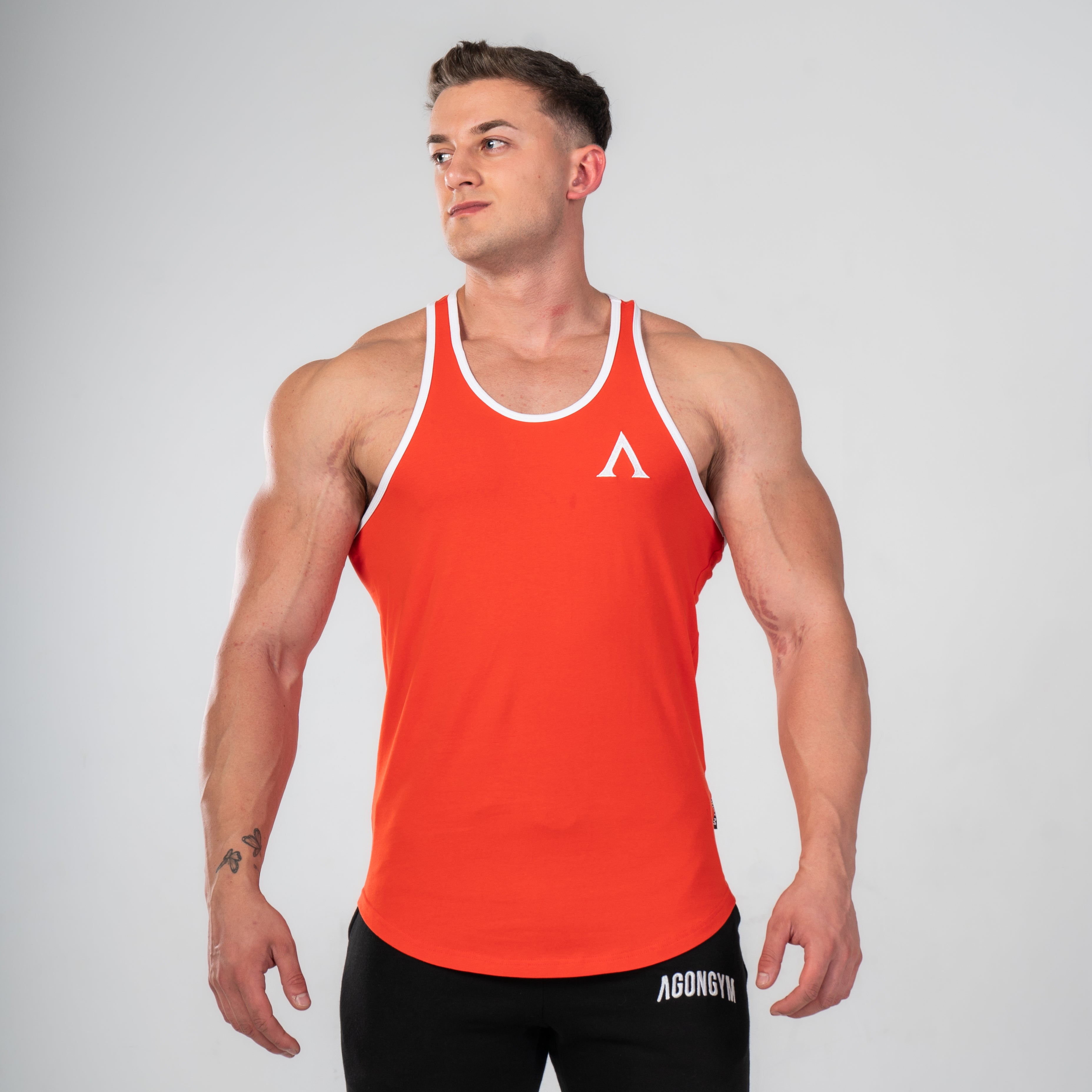 AESTHETIC STRINGER - RED/WHITE