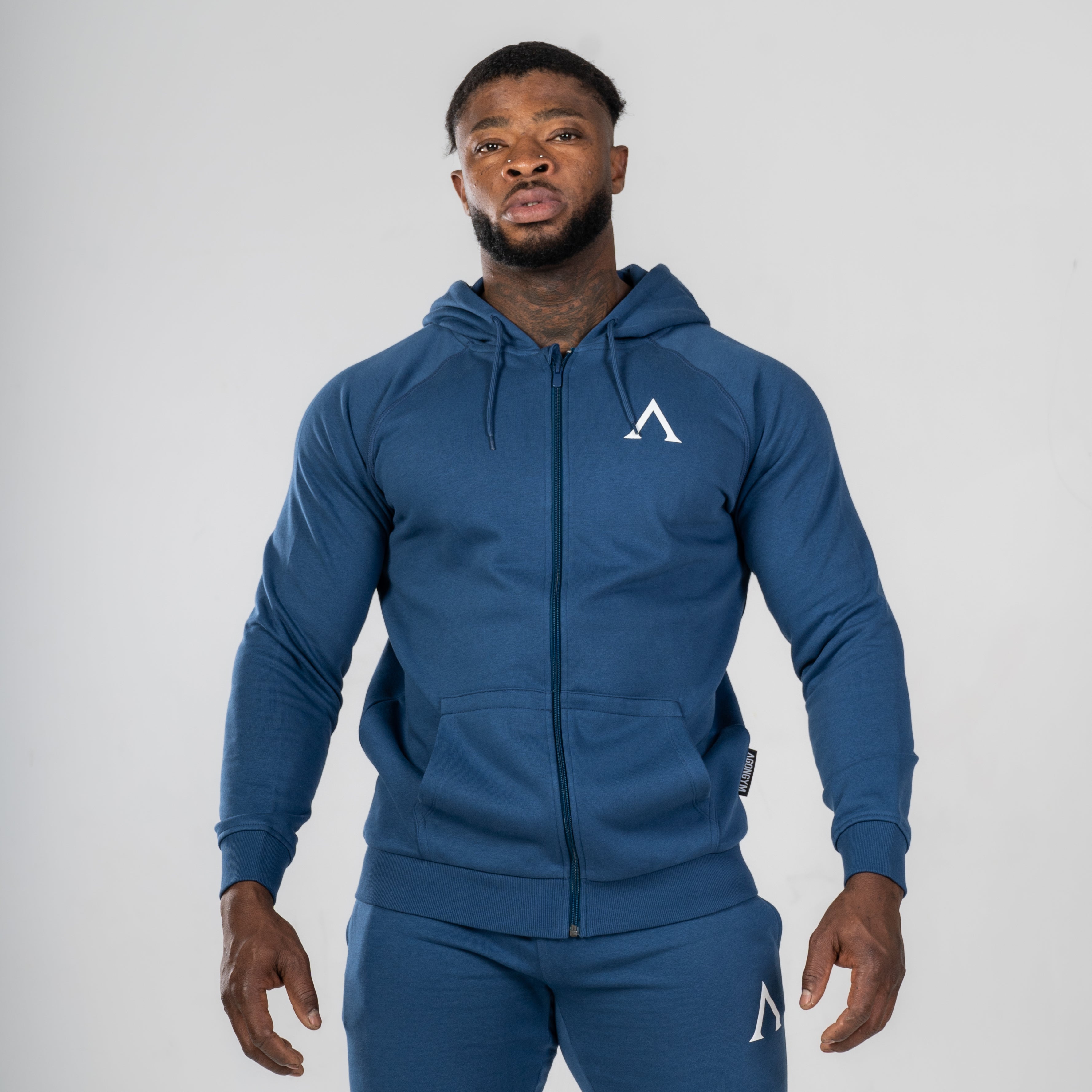 PULSE ZIP HOODIE - NAVY