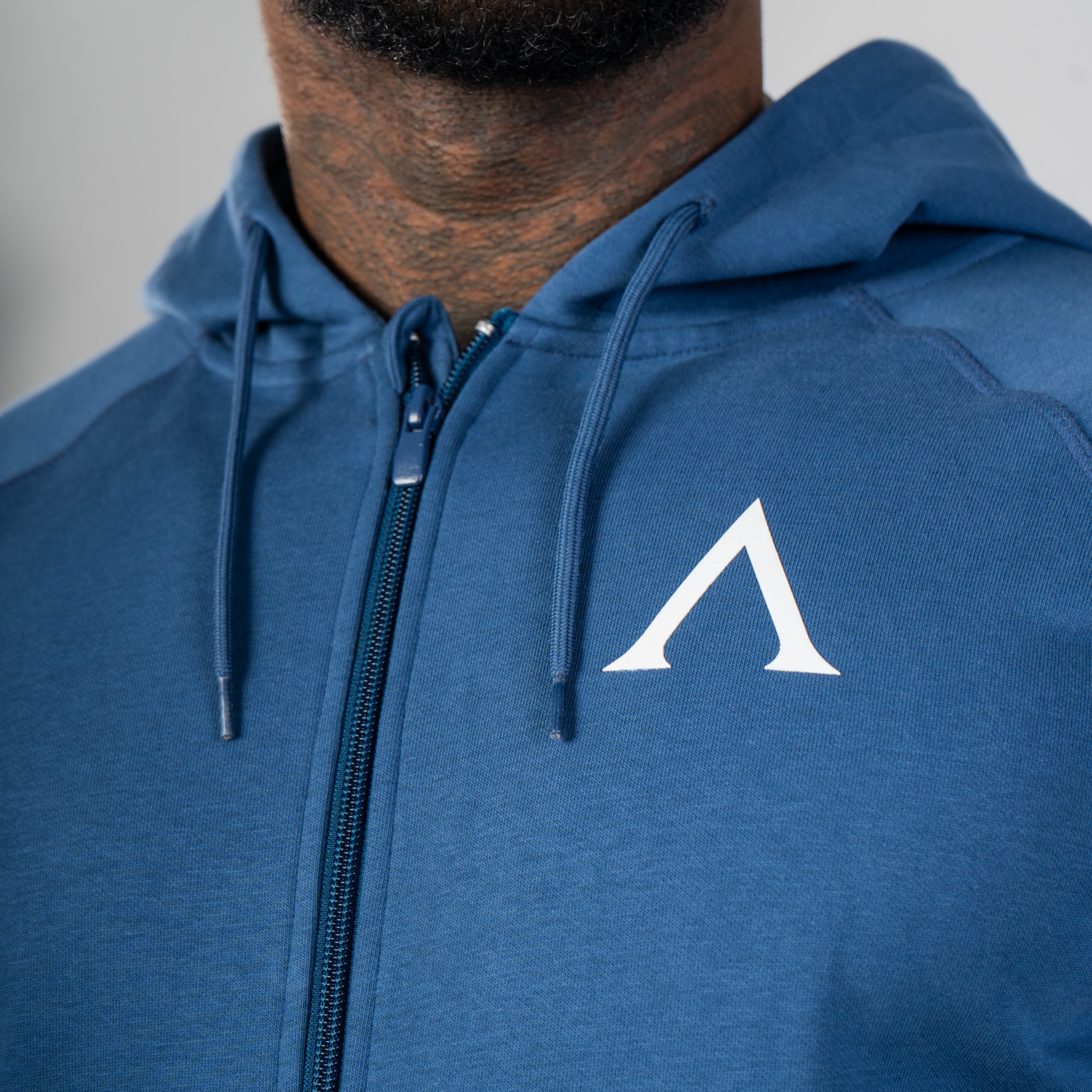 PULSE ZIP HOODIE - NAVY