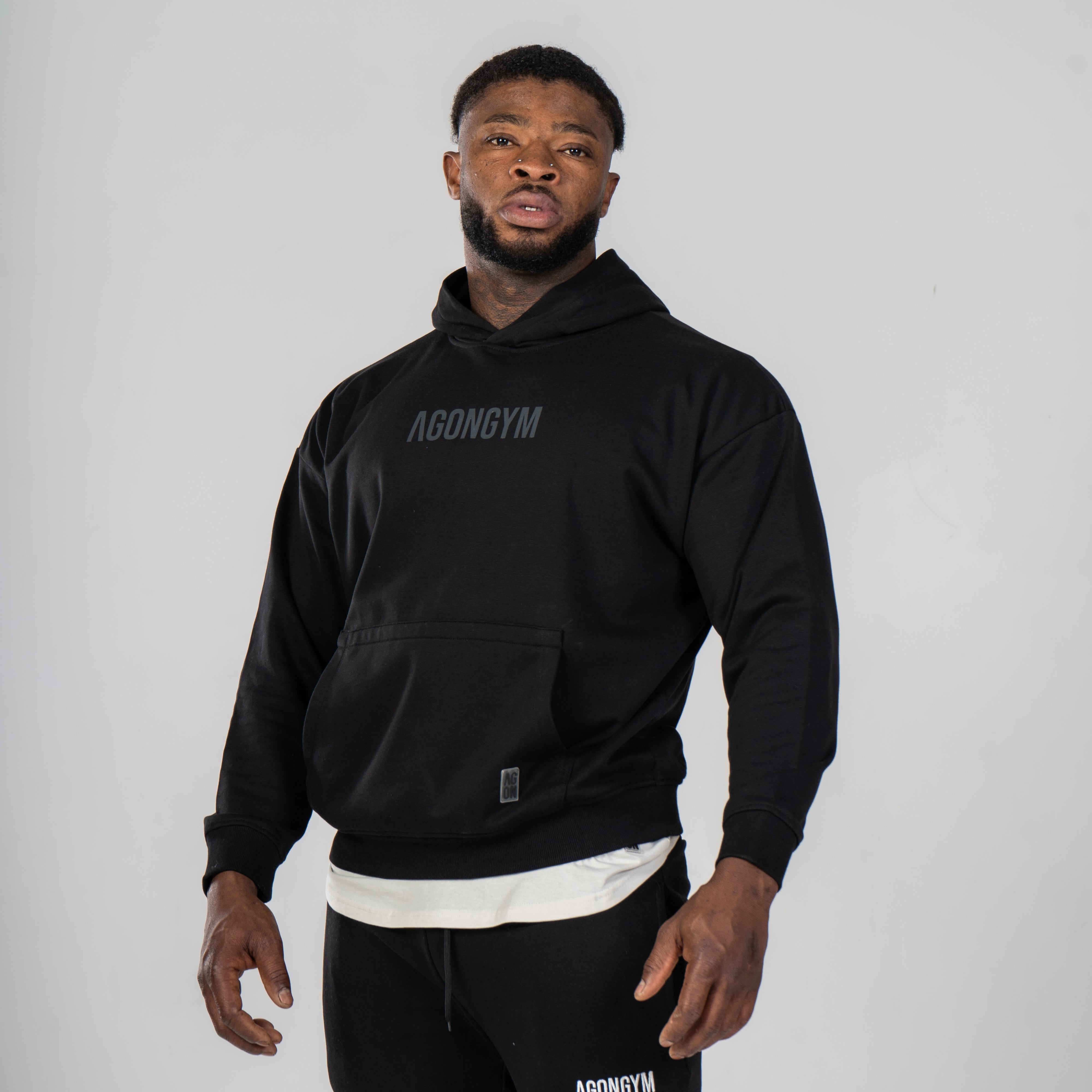 AGONDRIP HOODIE - BLACK