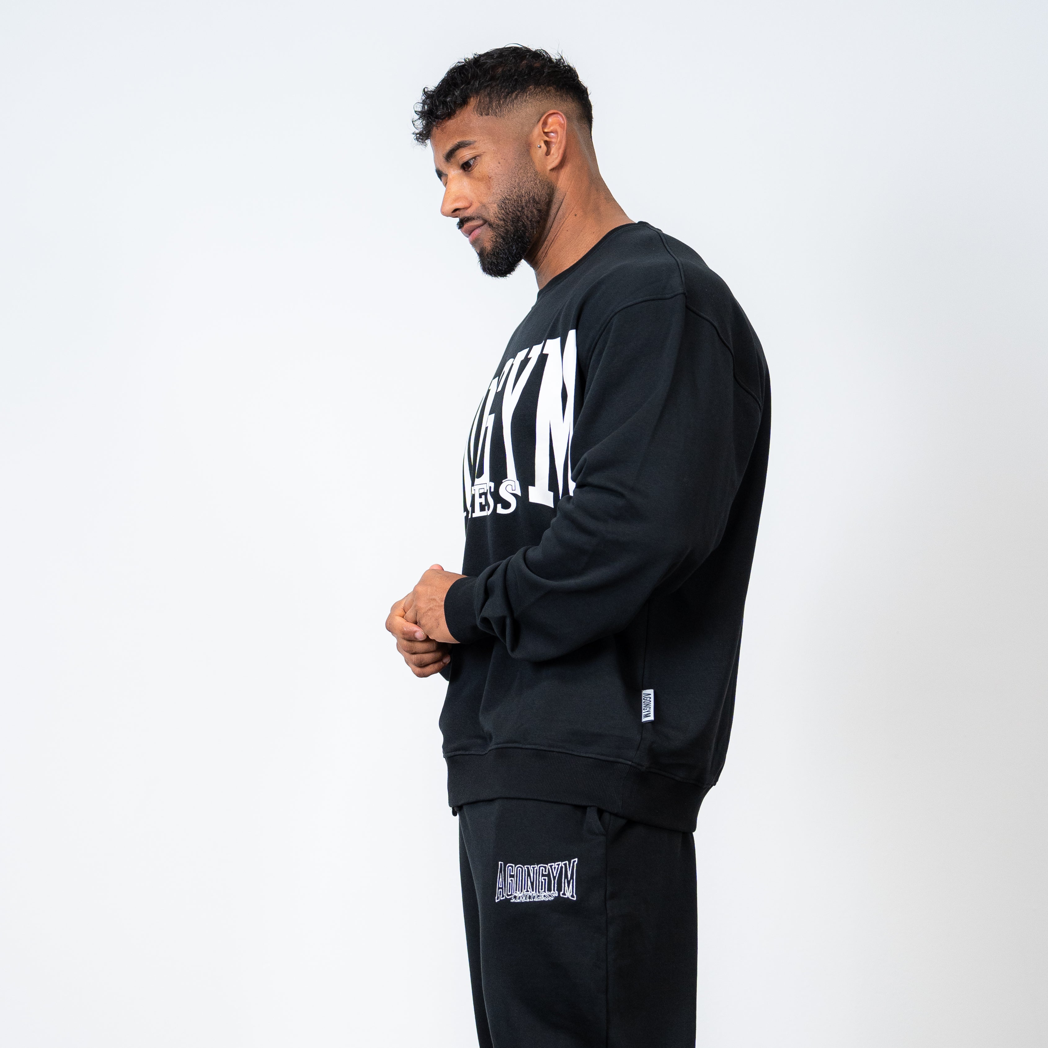 DARK PULLOVER - BLACK