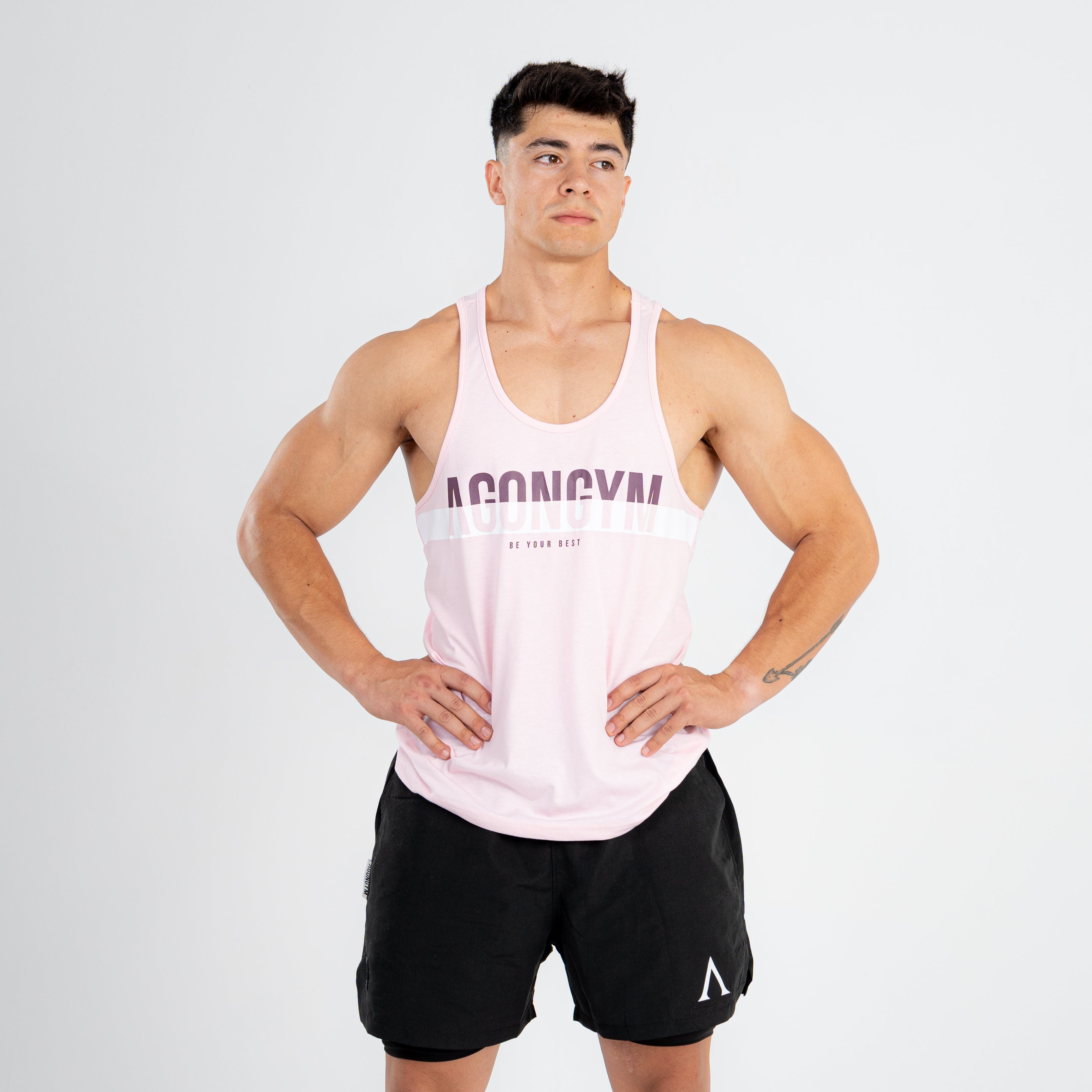 SPORT STRINGER - LIGHT ROSE