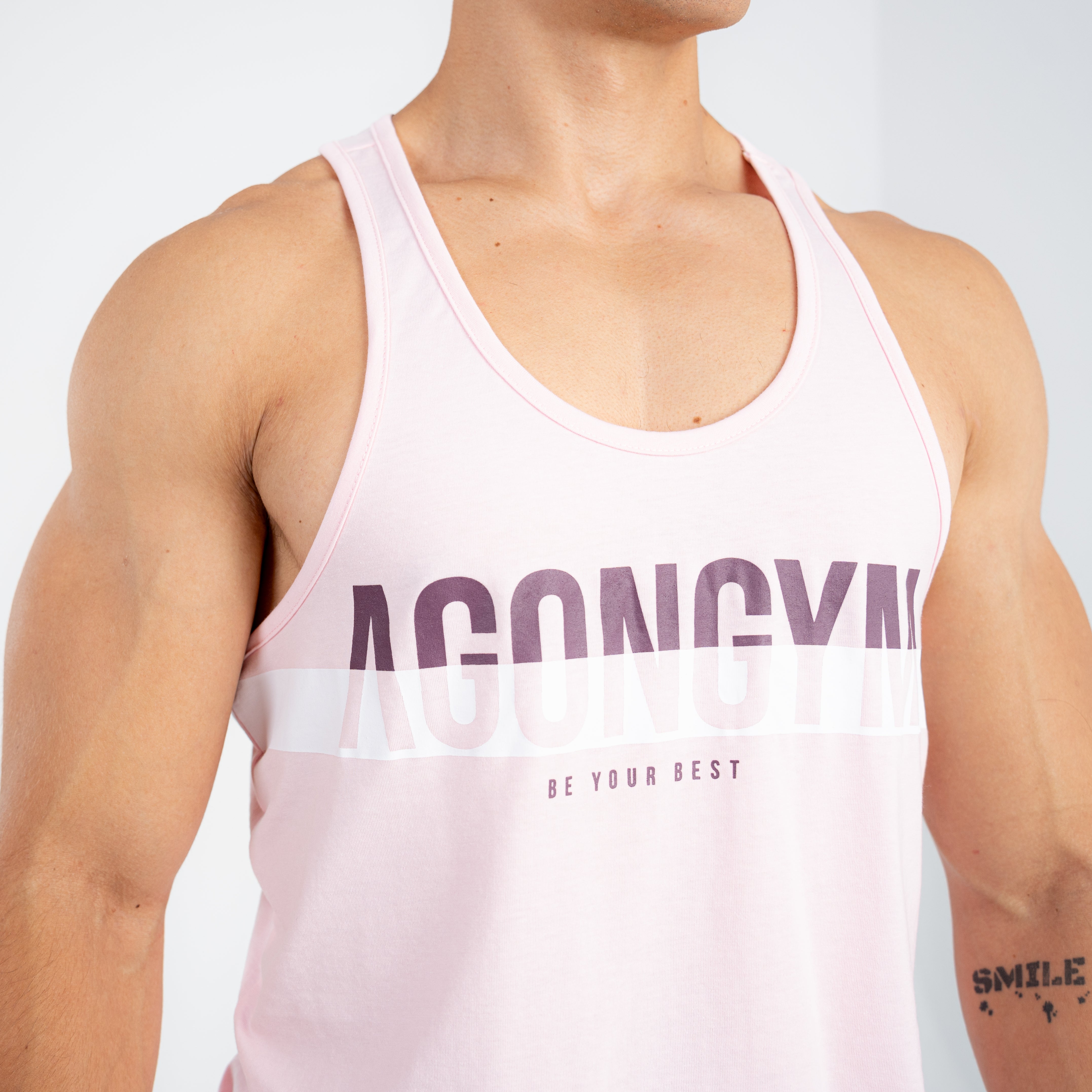 SPORT STRINGER - LIGHT ROSE