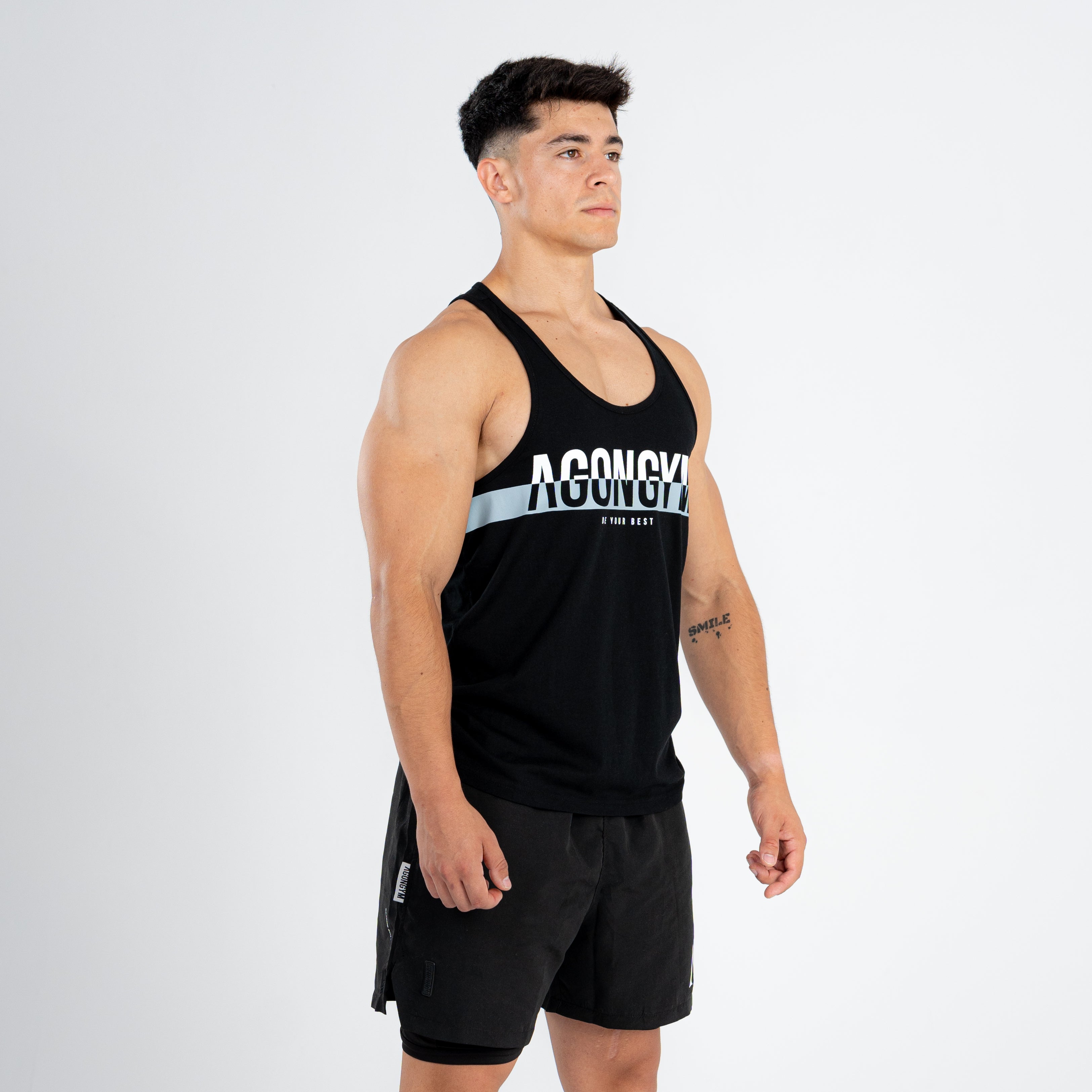 SPORT STRINGER - BLACK