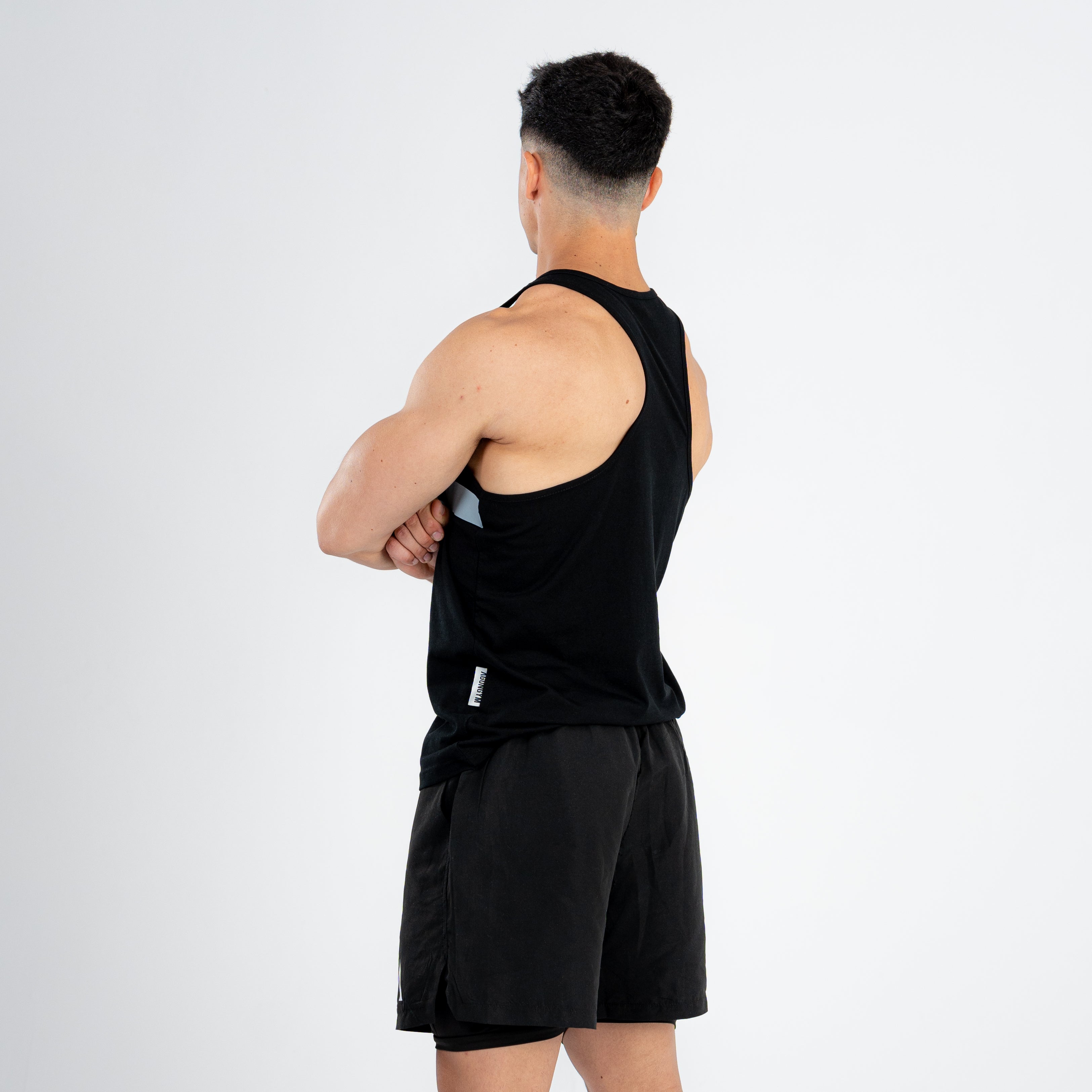 SPORT STRINGER - BLACK