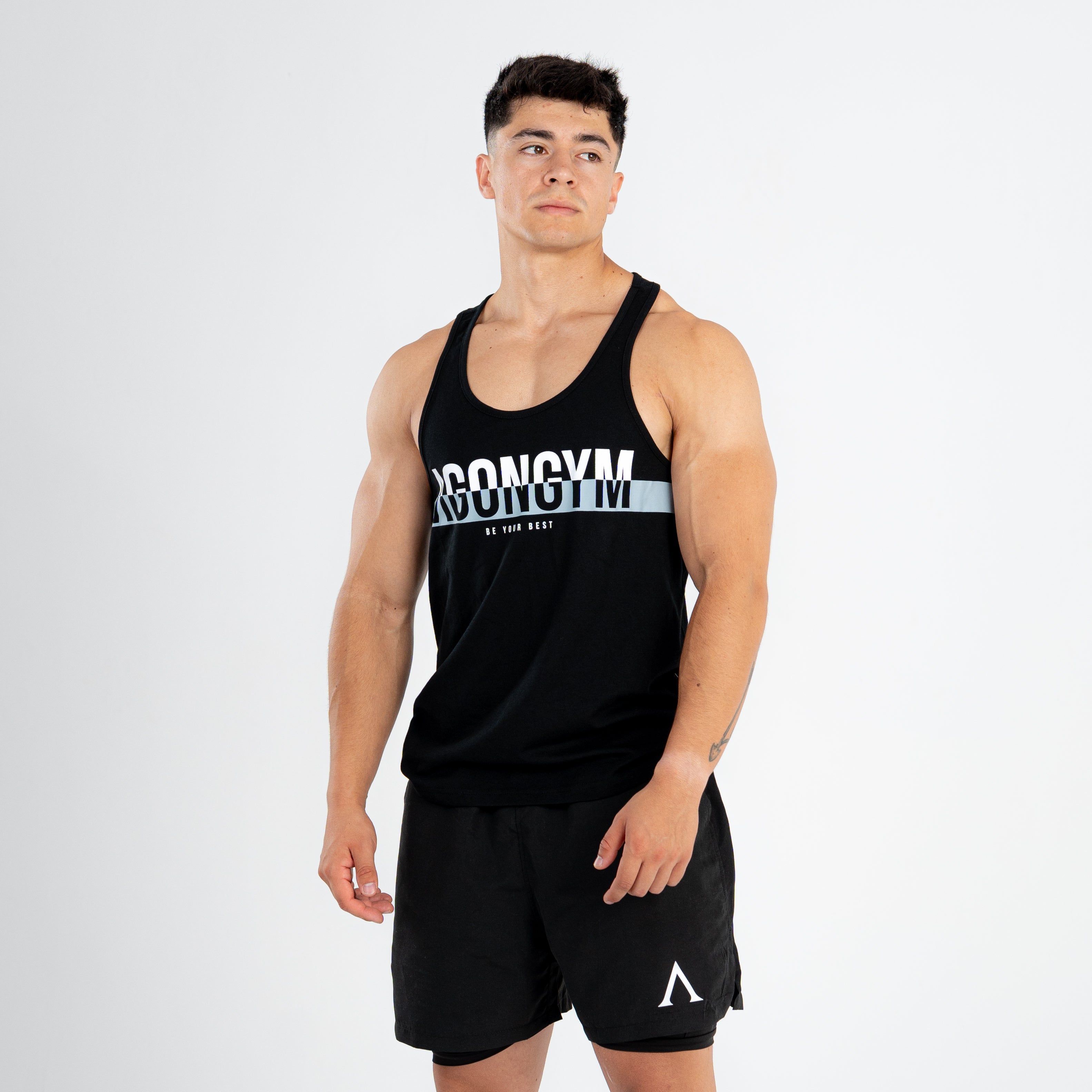 SPORT STRINGER - BLACK