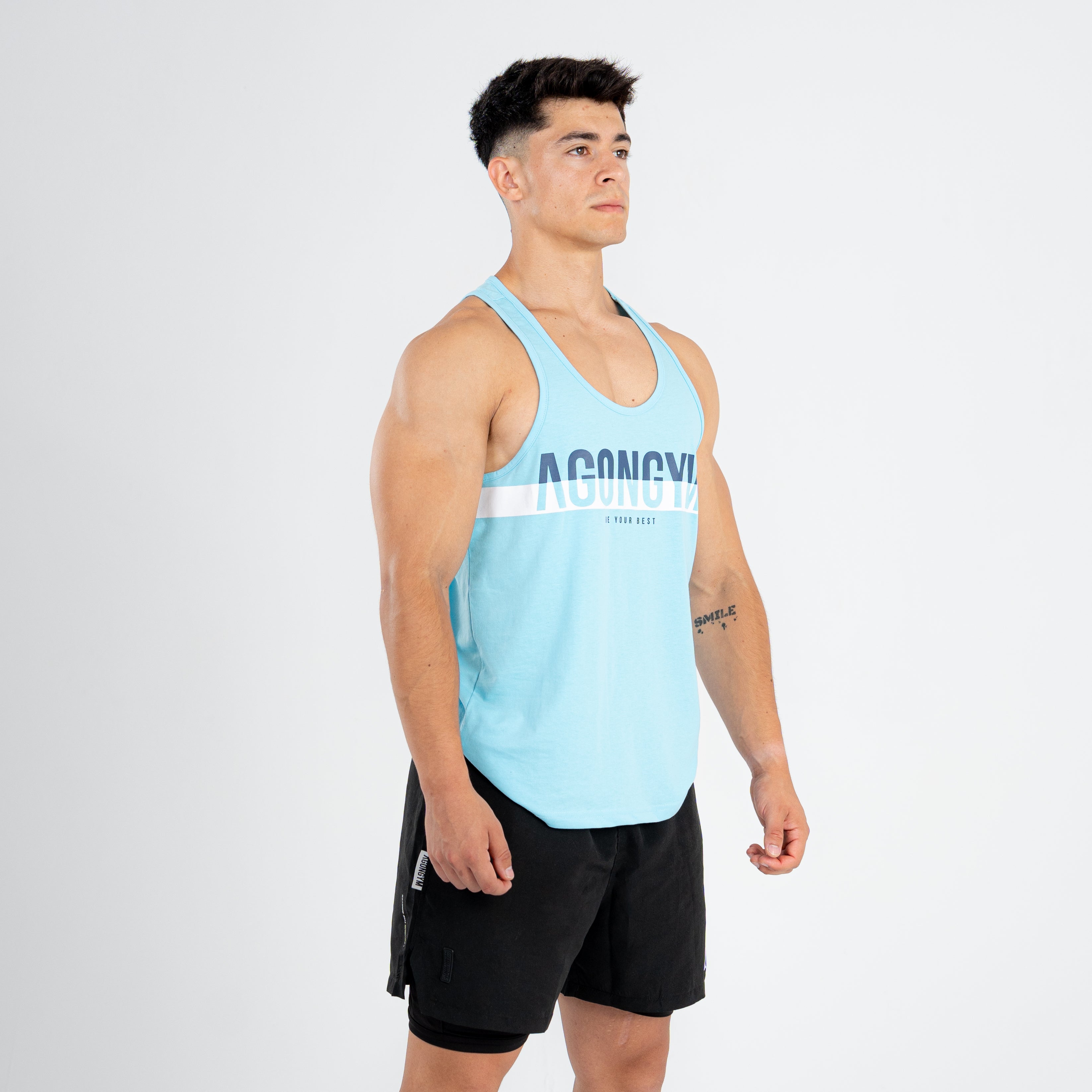 SPORT STRINGER - LIGHT BLUE