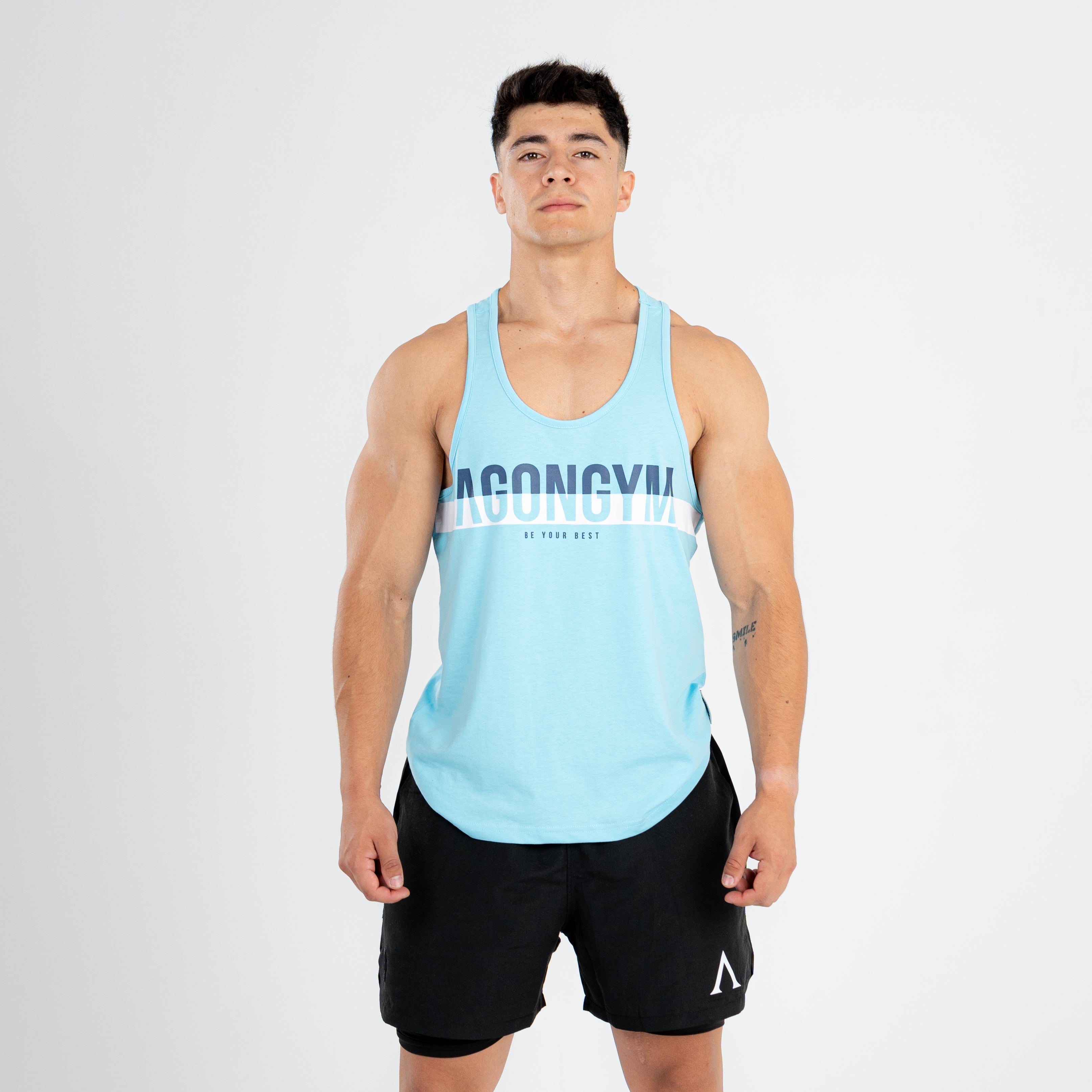 SPORT STRINGER - LIGHT BLUE