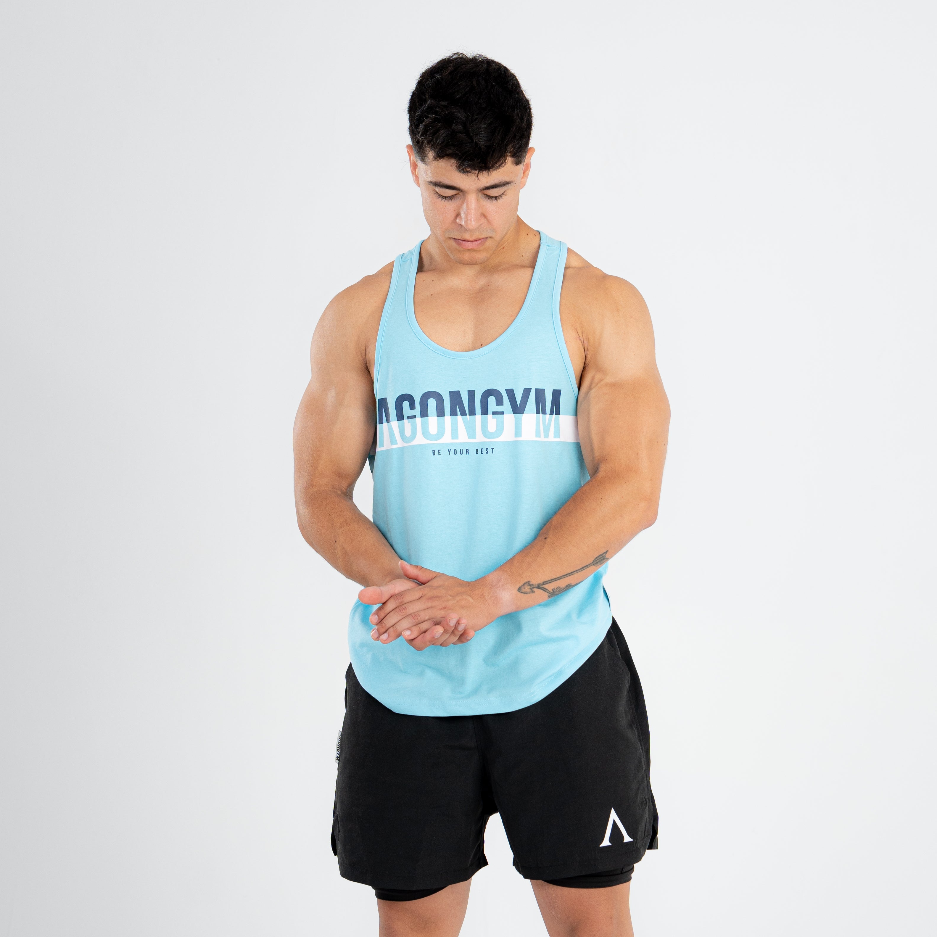 SPORT STRINGER - LIGHT BLUE