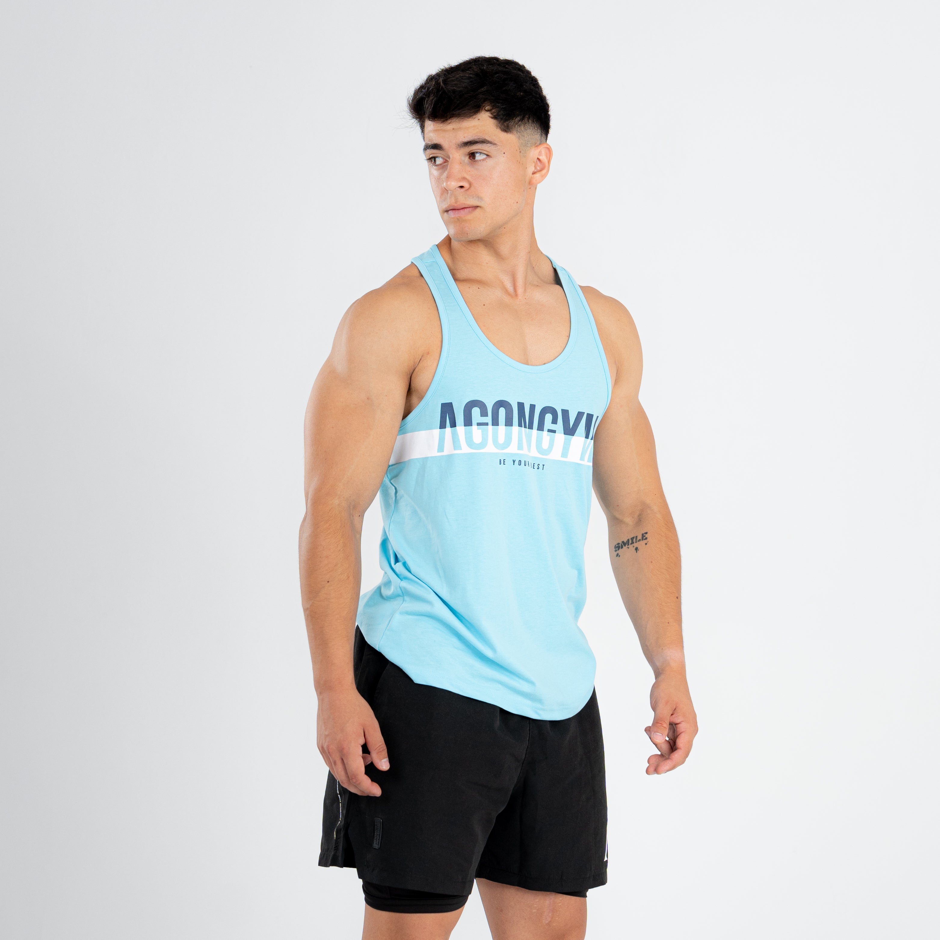 SPORT STRINGER - LIGHT BLUE