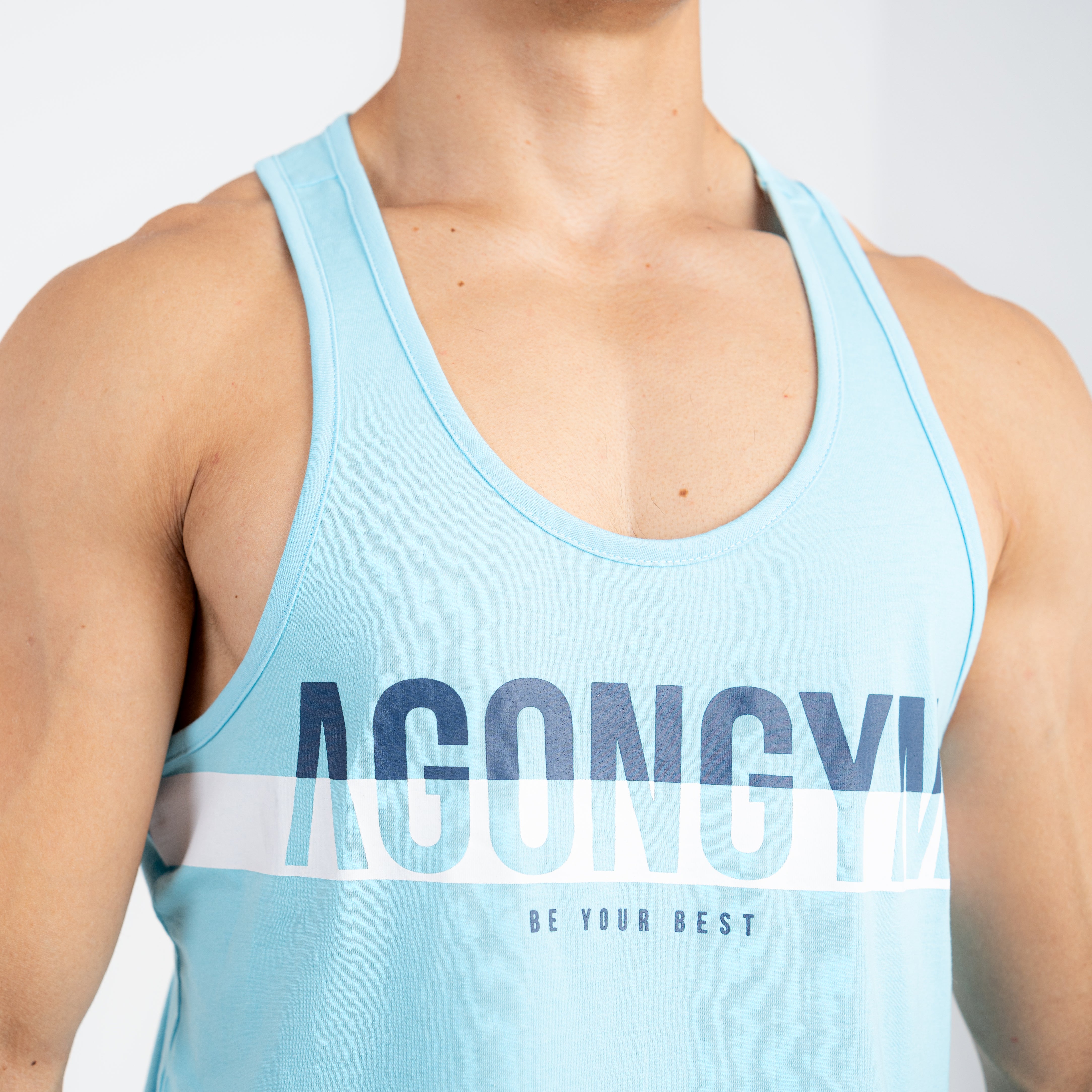 SPORT STRINGER - LIGHT BLUE