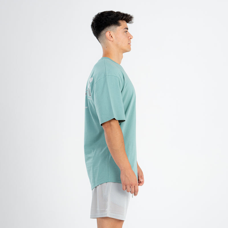 RETROWORKOUT OVERSIZE - SHADOW GREEN