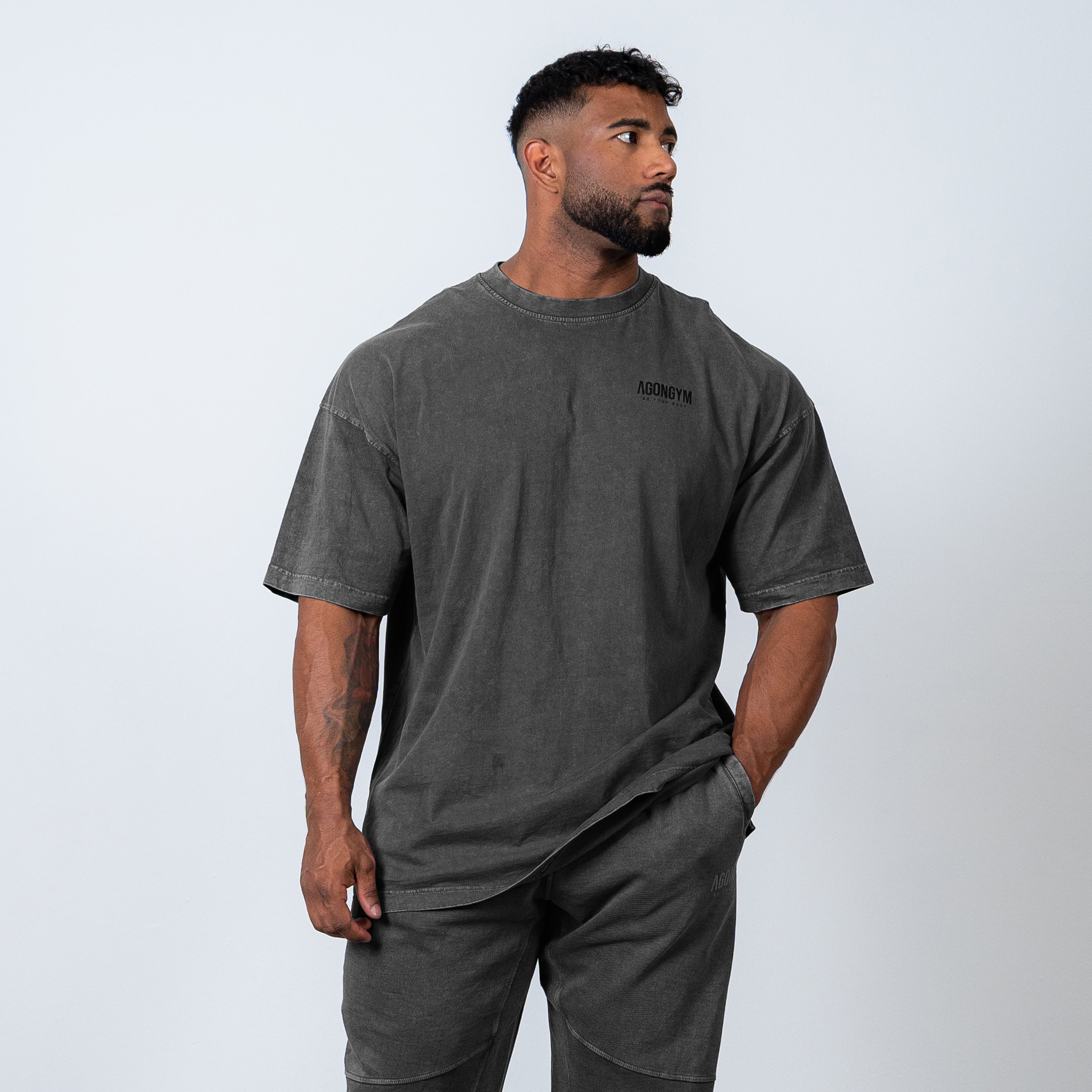 OVERSIZE EMPOWERING ATHLETES - DARK GREY