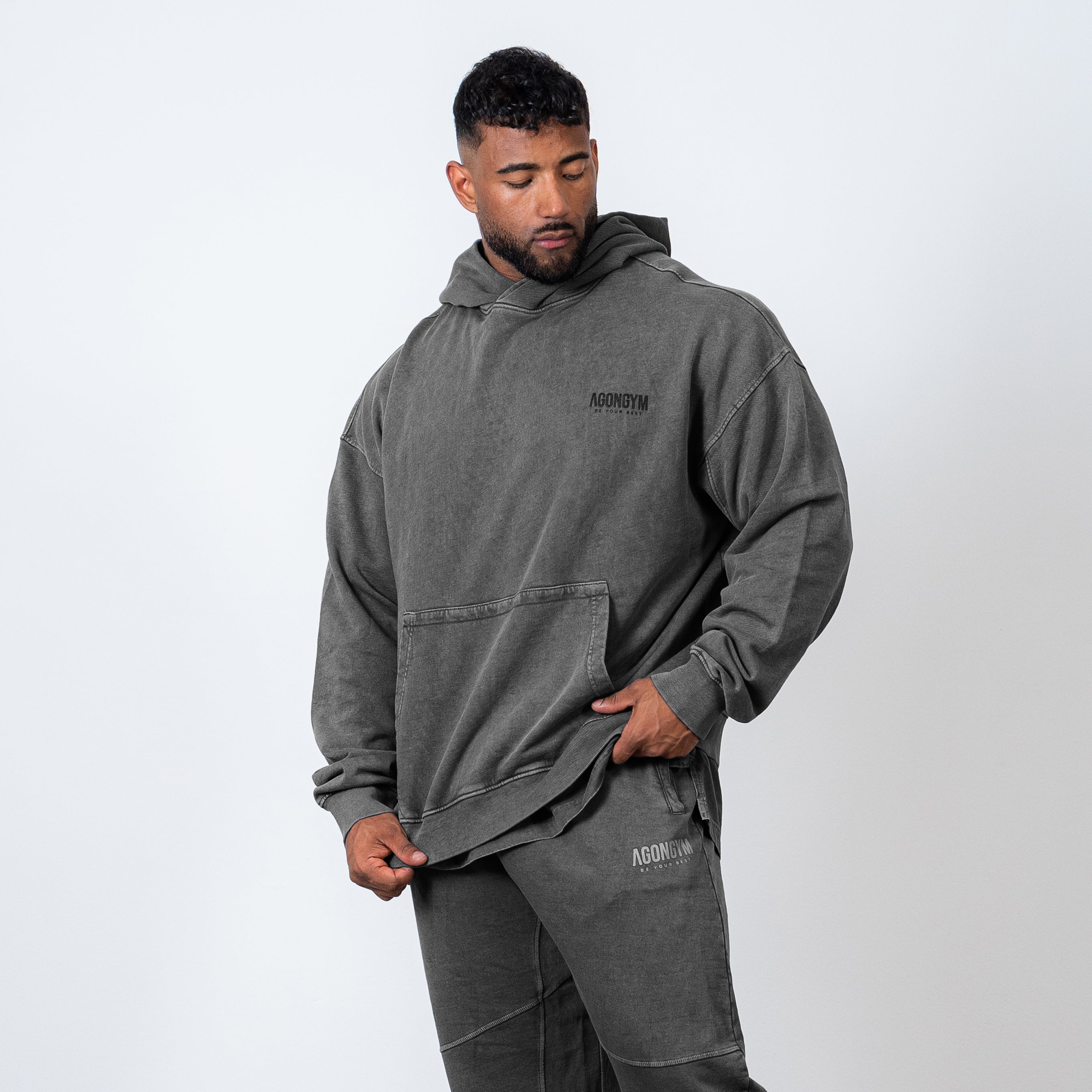 EMPOWERING ATHLETES HOODIE - DARK GREY