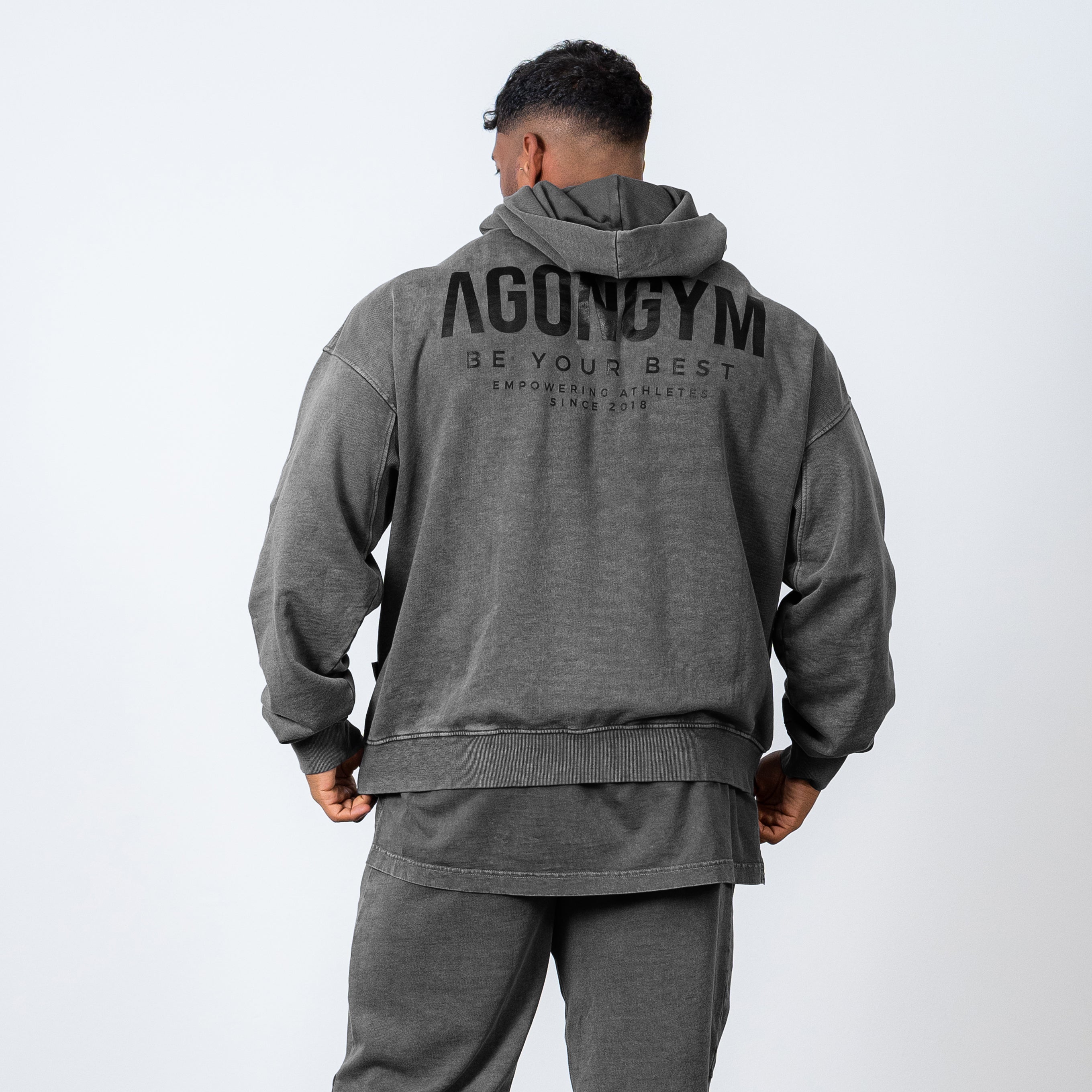 EMPOWERING ATHLETES HOODIE - DARK GREY