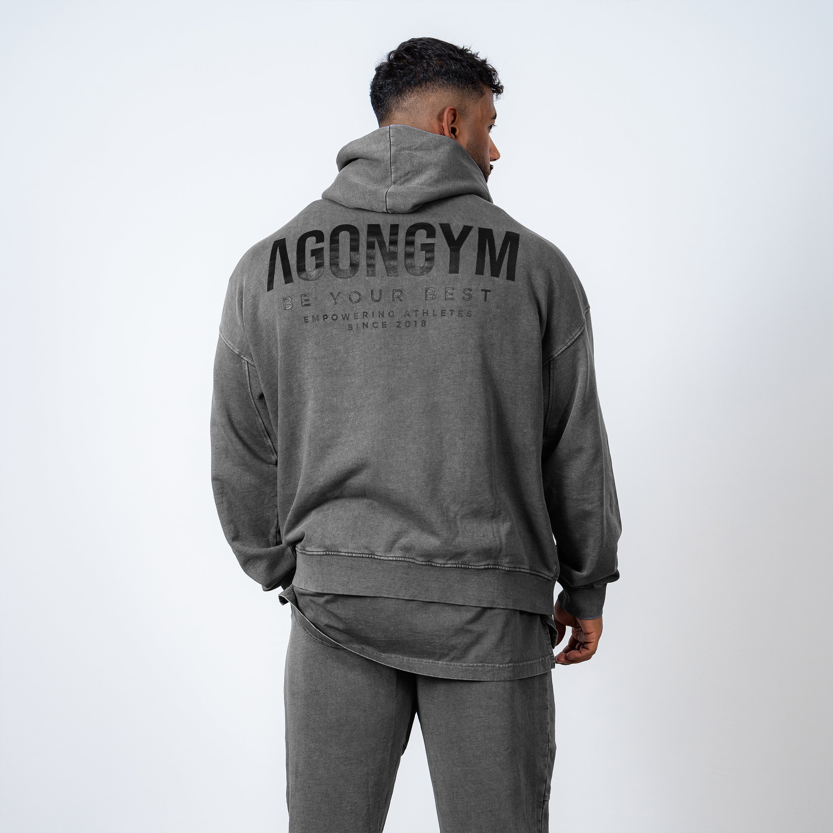 EMPOWERING ATHLETES HOODIE - DARK GREY