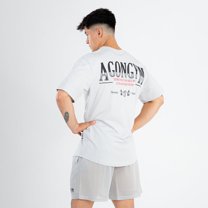 RETROWORKOUT OVERSIZE - LIGHT GREY